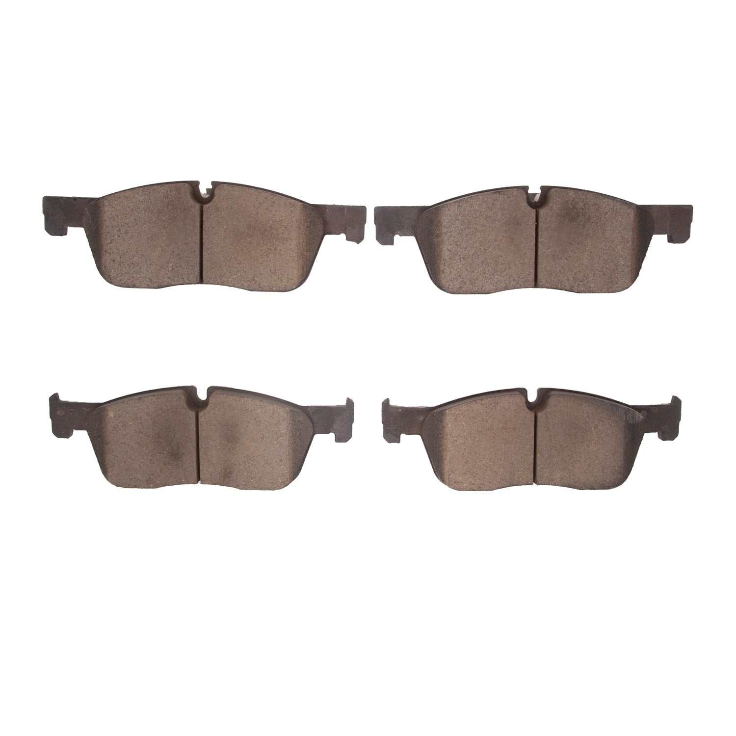 Front View of Front Disc Brake Pad Set DYNAMIC 1551-1838-00