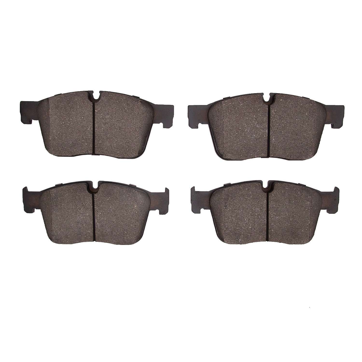 Front View of Front Disc Brake Pad Set DYNAMIC 1551-1861-00