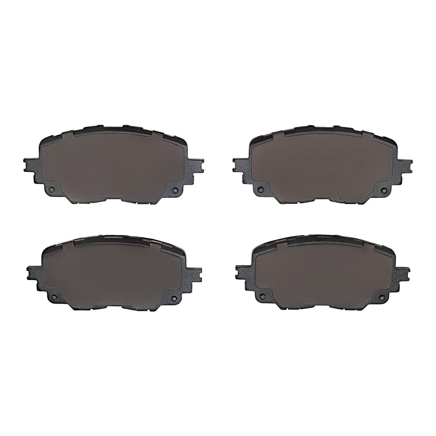 Back View of Front Disc Brake Pad Set DYNAMIC 1551-1903-00