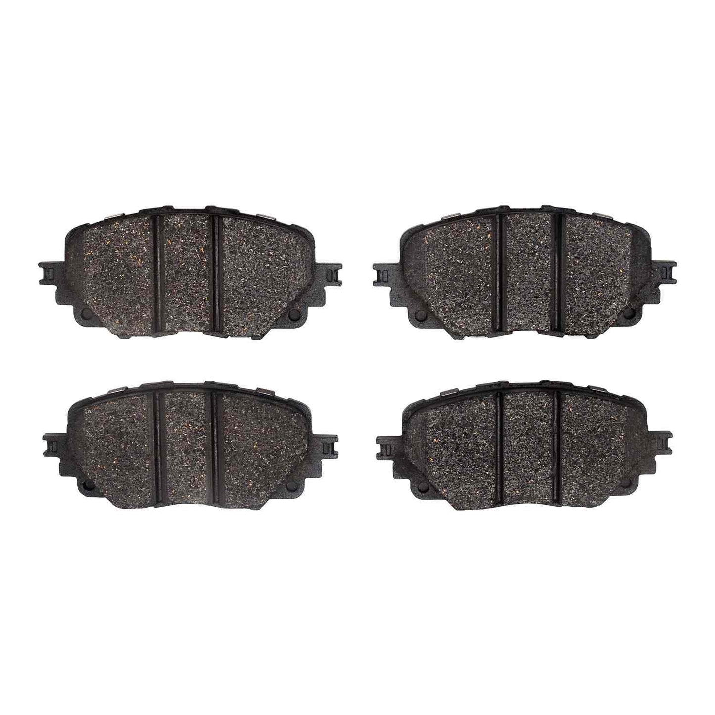 Front View of Front Disc Brake Pad Set DYNAMIC 1551-1903-00