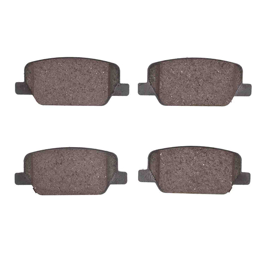 Rear Disc Brake Pad Set DYNAMIC 1551-2199-00 For Hyundai Kia Palisade Telluride Santa Fe