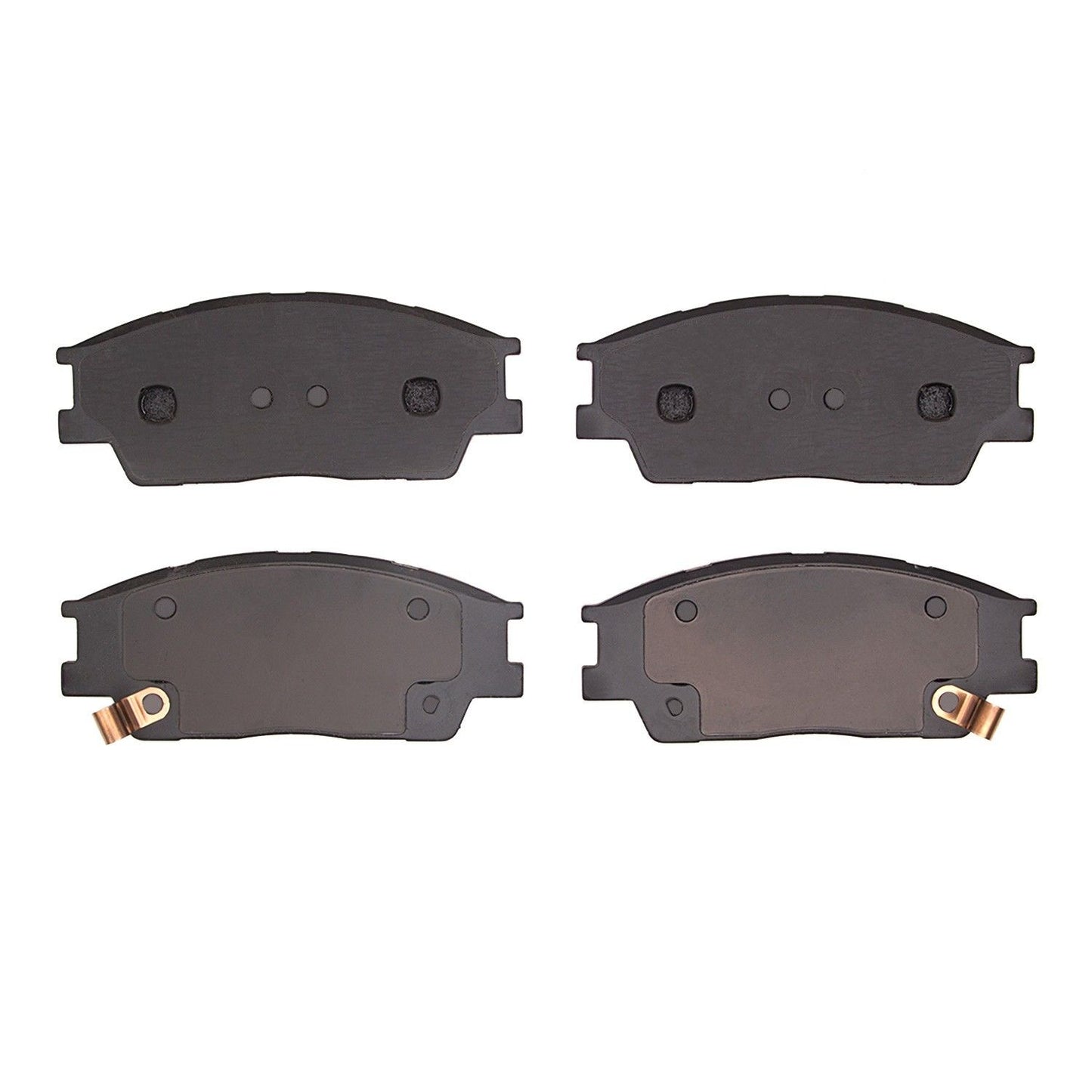 Back View of Front Disc Brake Pad Set DYNAMIC 1551-2285-00