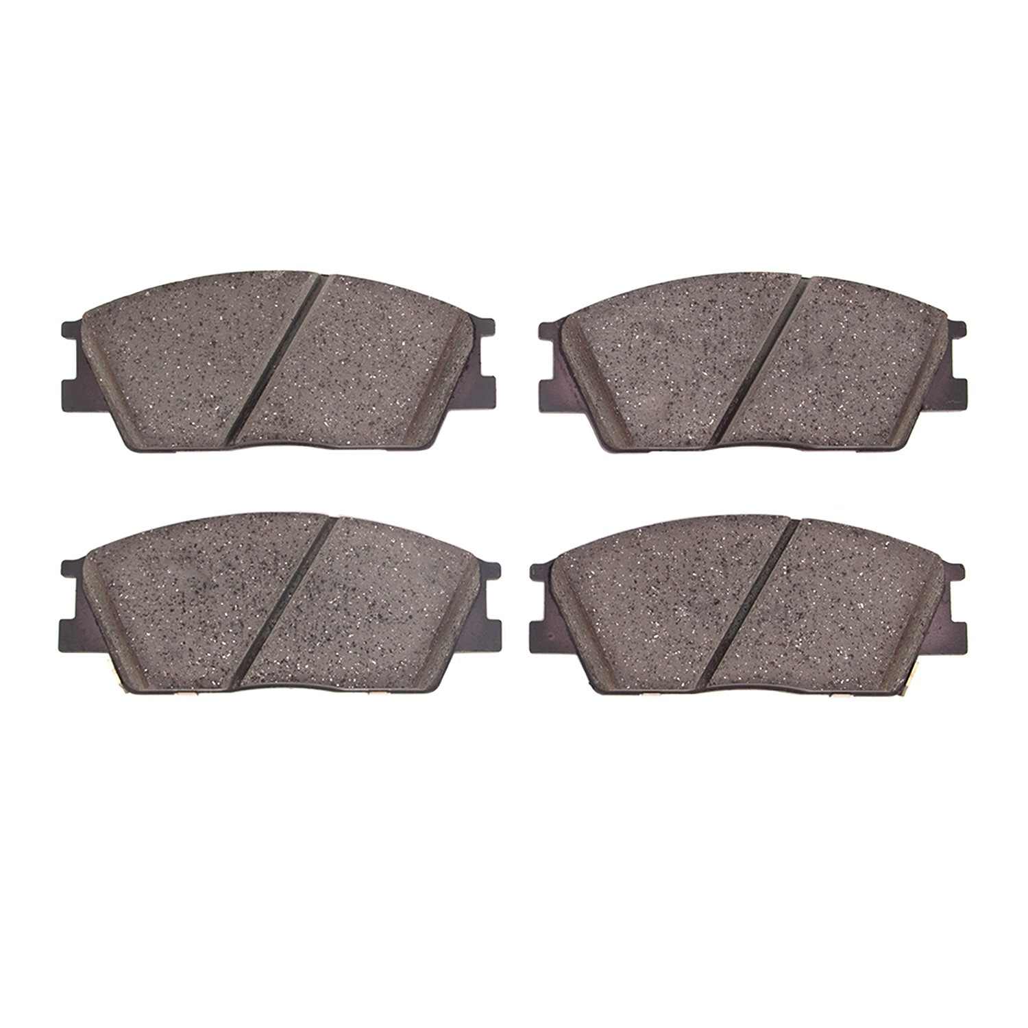 Front View of Front Disc Brake Pad Set DYNAMIC 1551-2285-00