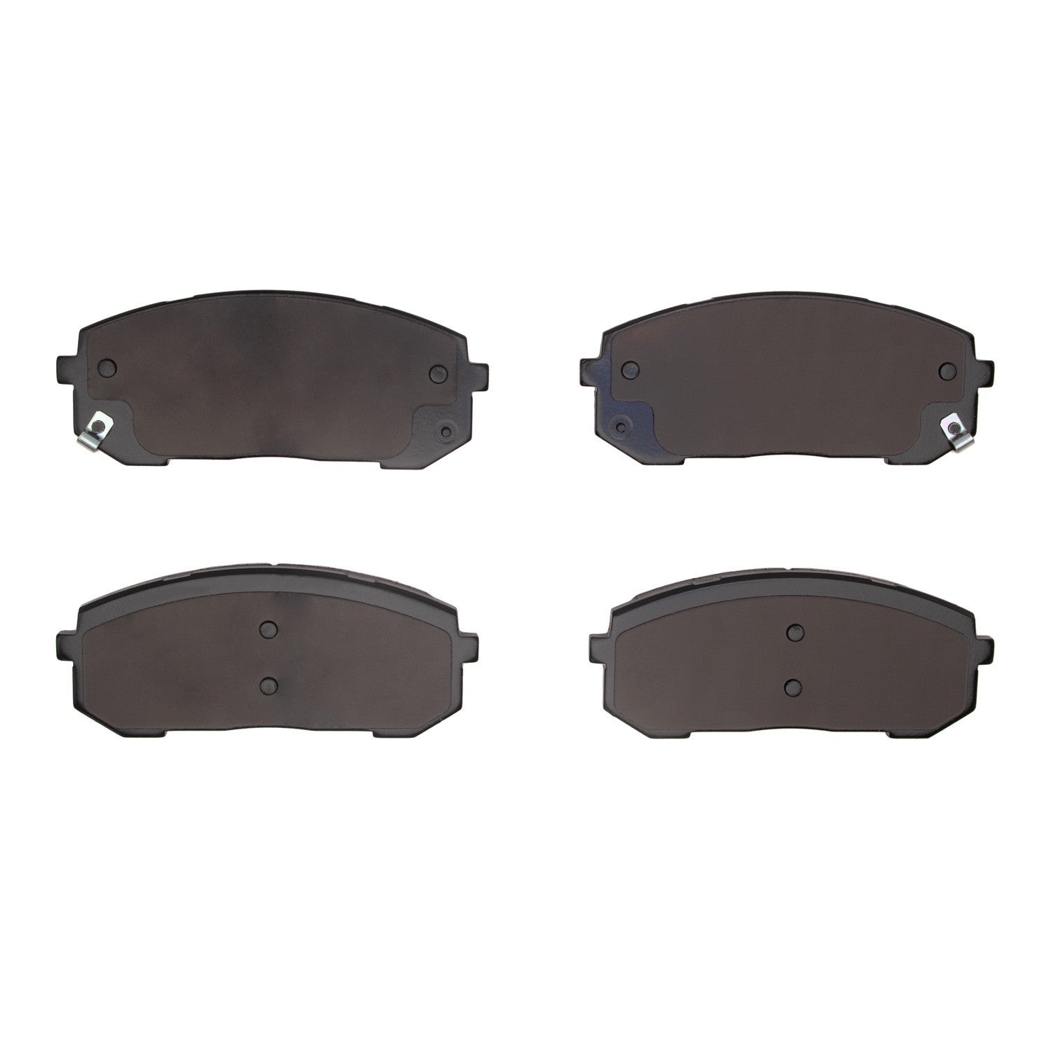 Back View of Front Disc Brake Pad Set DYNAMIC 1551-2302-00