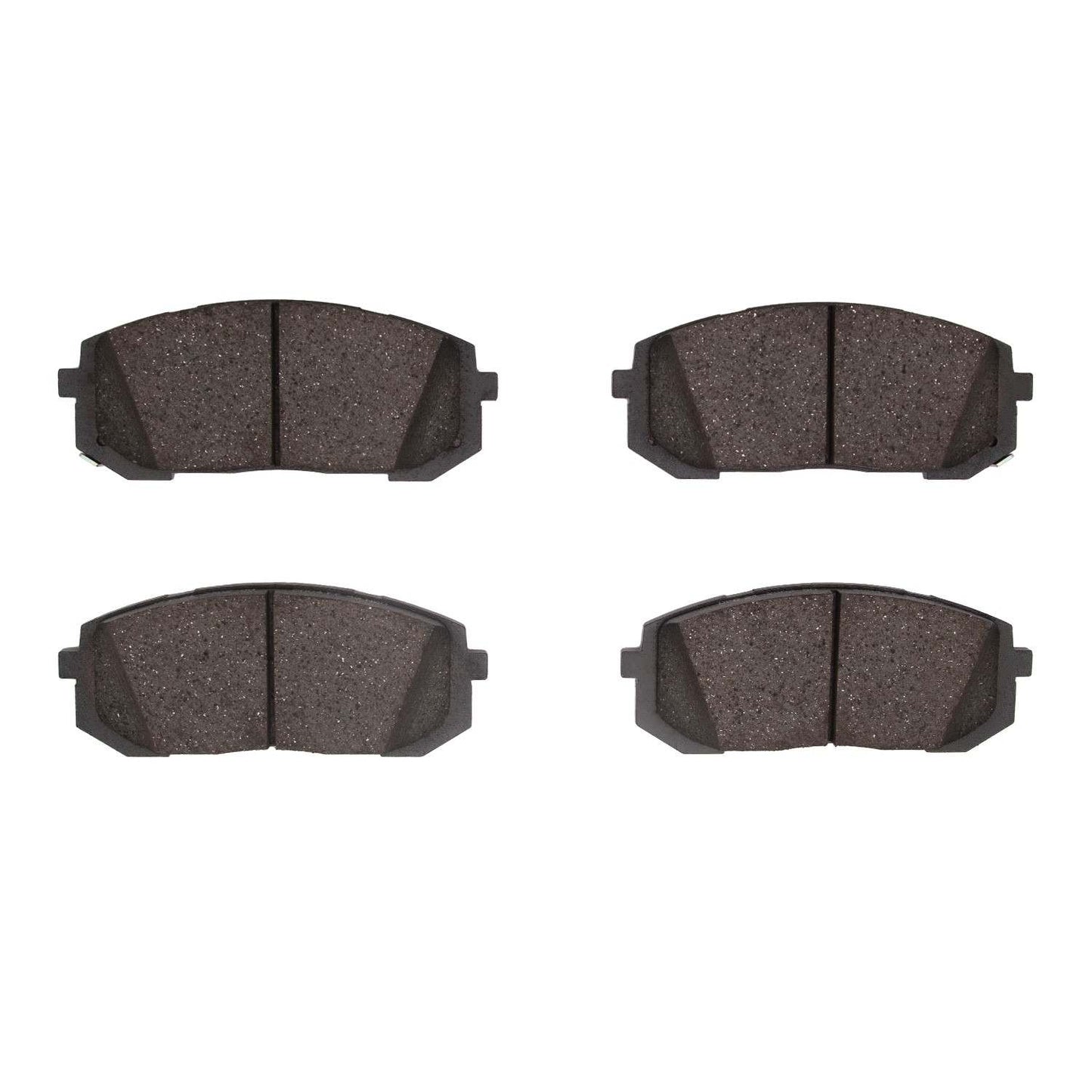 Front View of Front Disc Brake Pad Set DYNAMIC 1551-2302-00