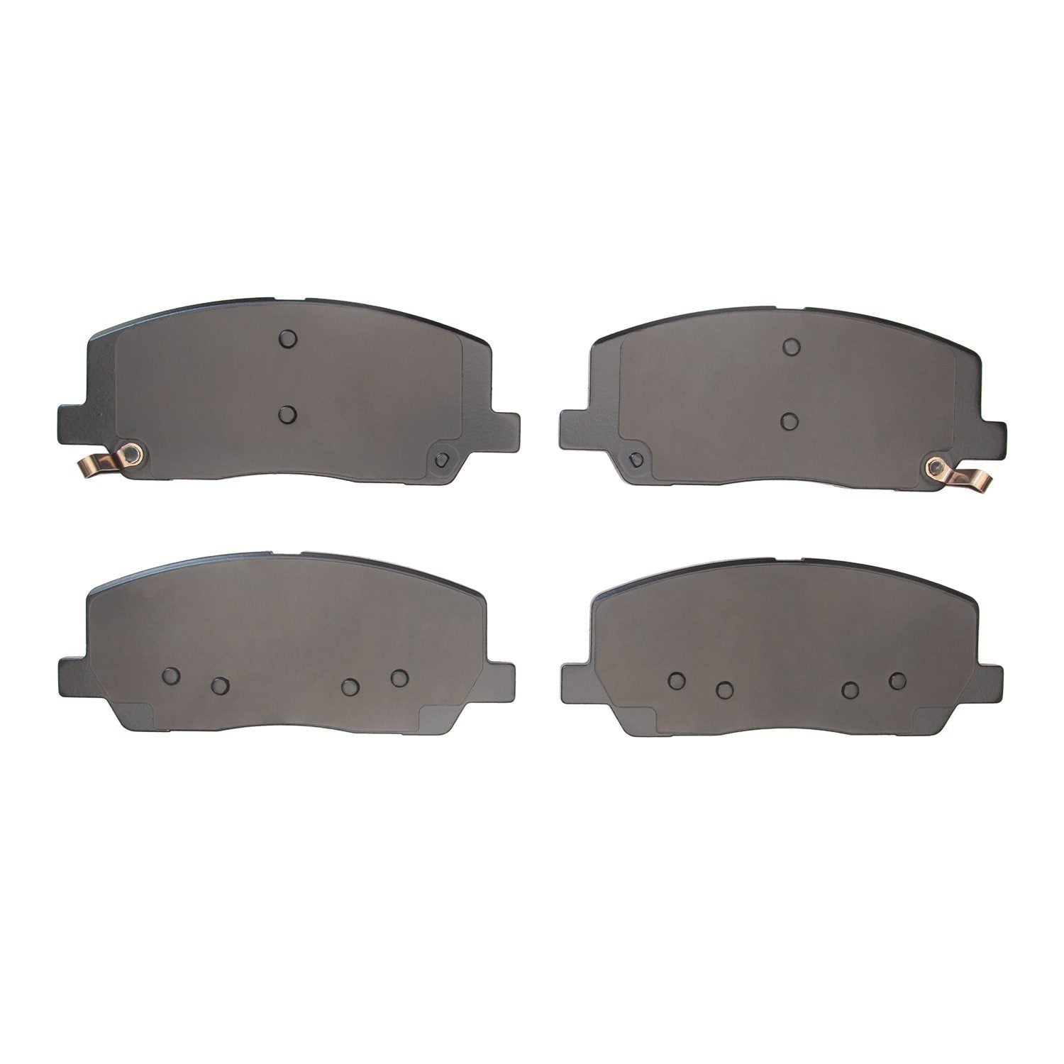 Back View of Front Disc Brake Pad Set DYNAMIC 1551-2379-00