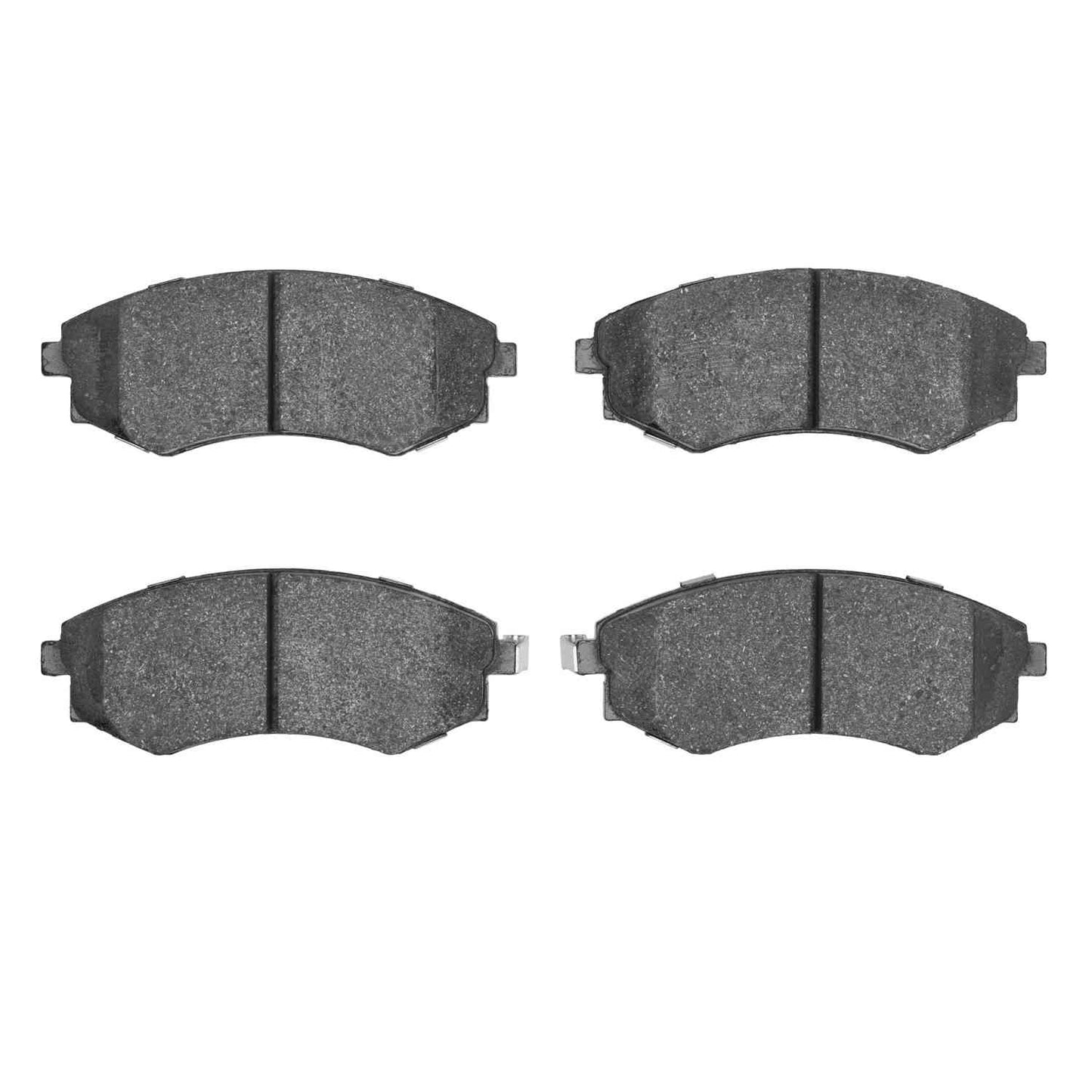 Front View of Front Disc Brake Pad Set DYNAMIC 1552-0700-00