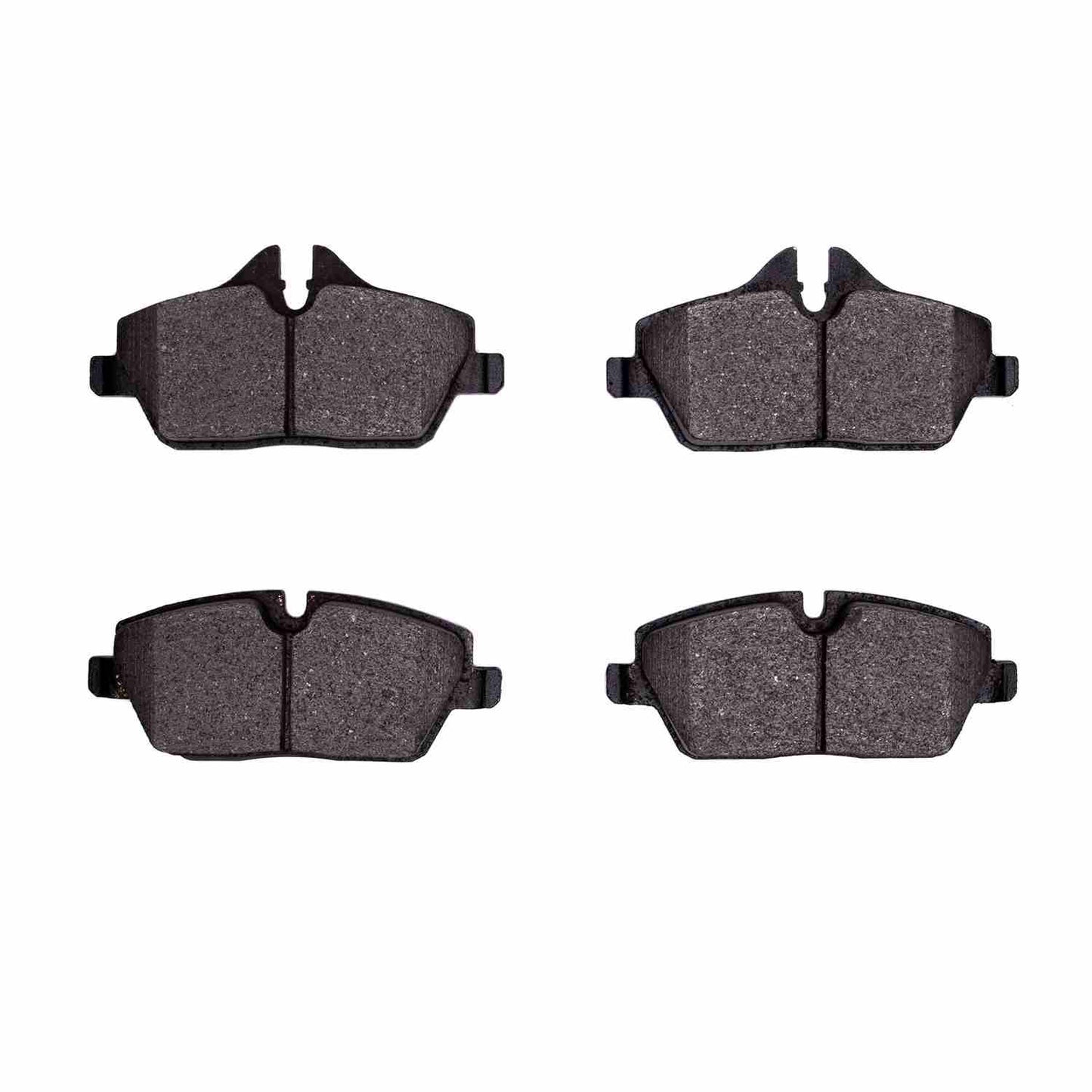 Front View of Front Disc Brake Pad Set DYNAMIC 1552-1308-00