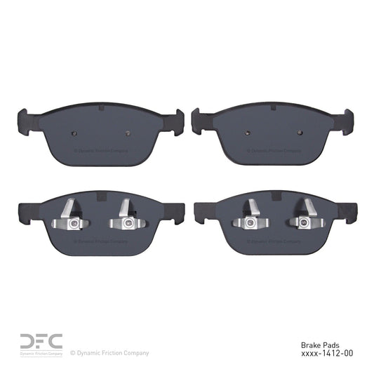 Front Disc Brake Pad Set 1552-1412-00