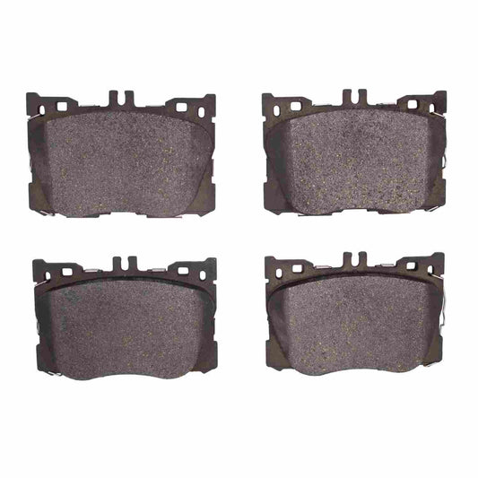 Front View of Front Disc Brake Pad Set DYNAMIC 1552-1871-00