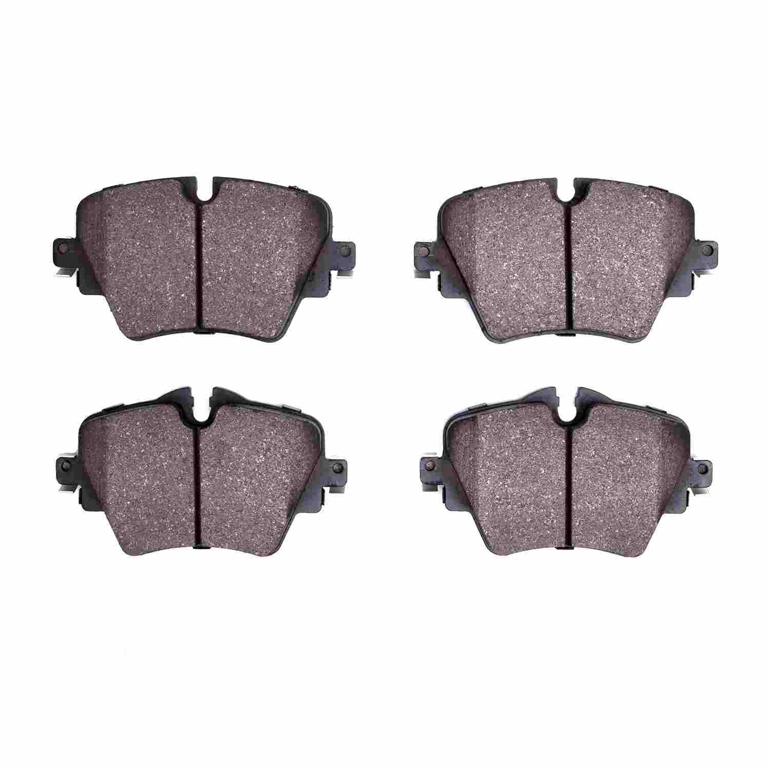 Front View of Front Disc Brake Pad Set DYNAMIC 1552-1892-00