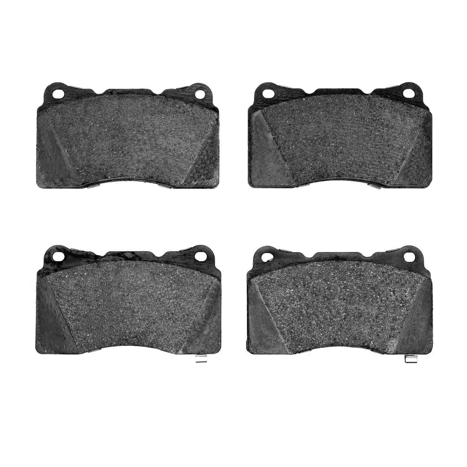 Front View of Front Disc Brake Pad Set DYNAMIC 1600-1001-00