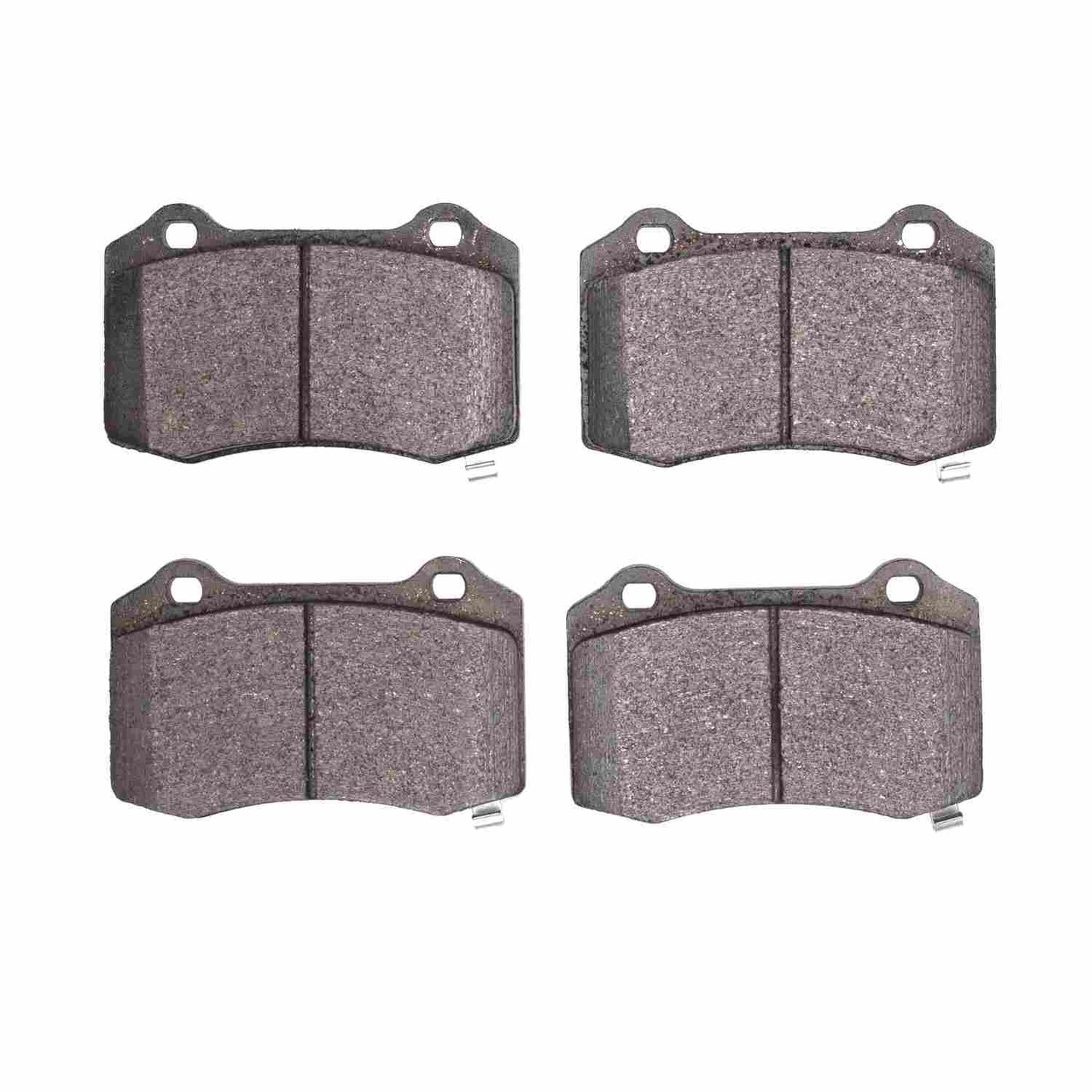 Front View of Rear Disc Brake Pad Set DYNAMIC 1600-1053-00