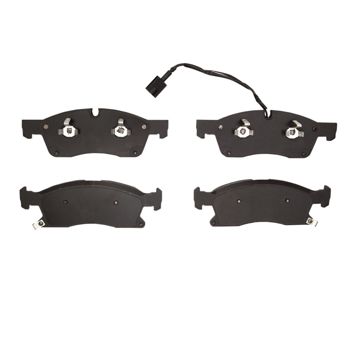 Back View of Front Disc Brake Pad Set DYNAMIC 1600-1904-20