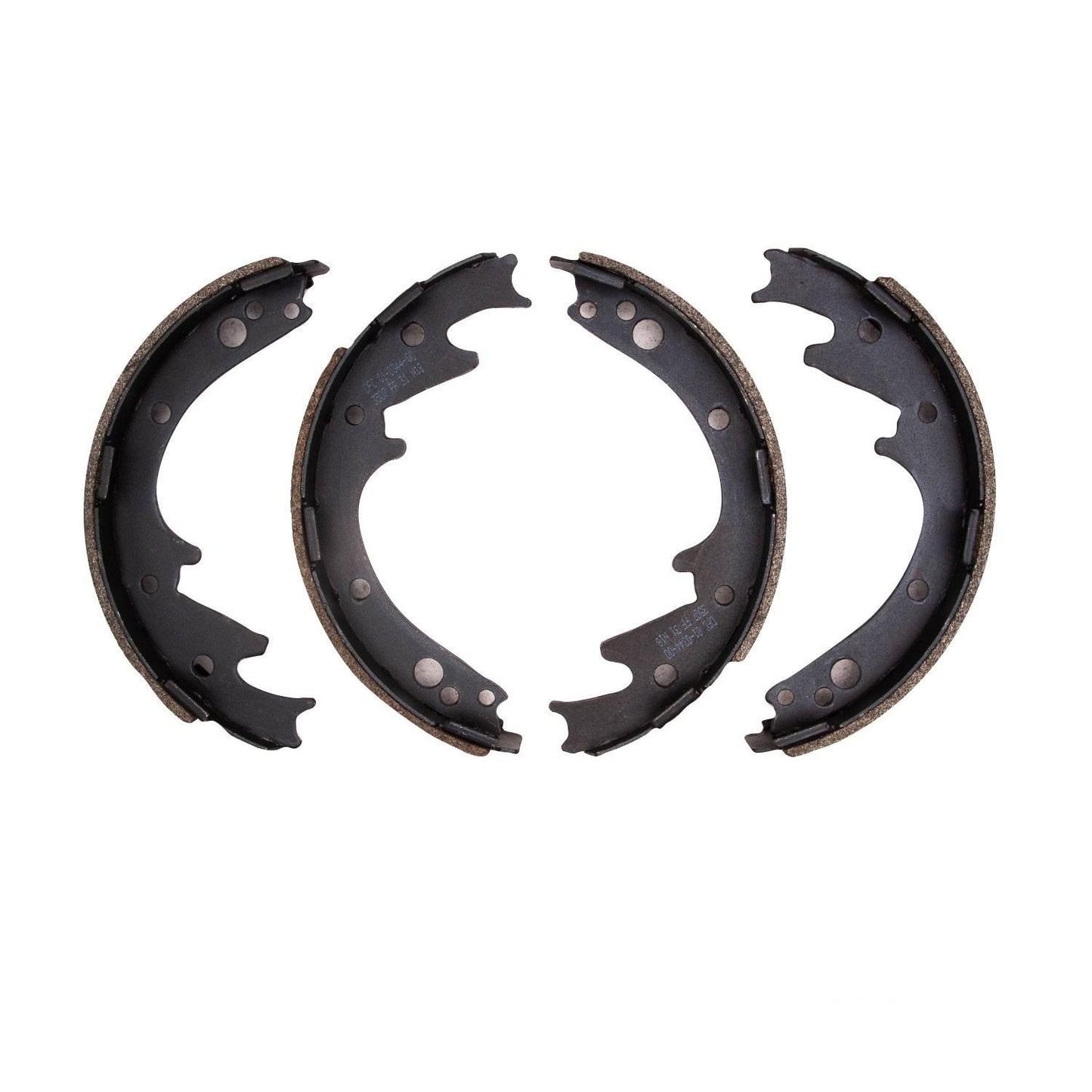 Front View of Front Drum Brake Shoe DYNAMIC 1901-0344-00