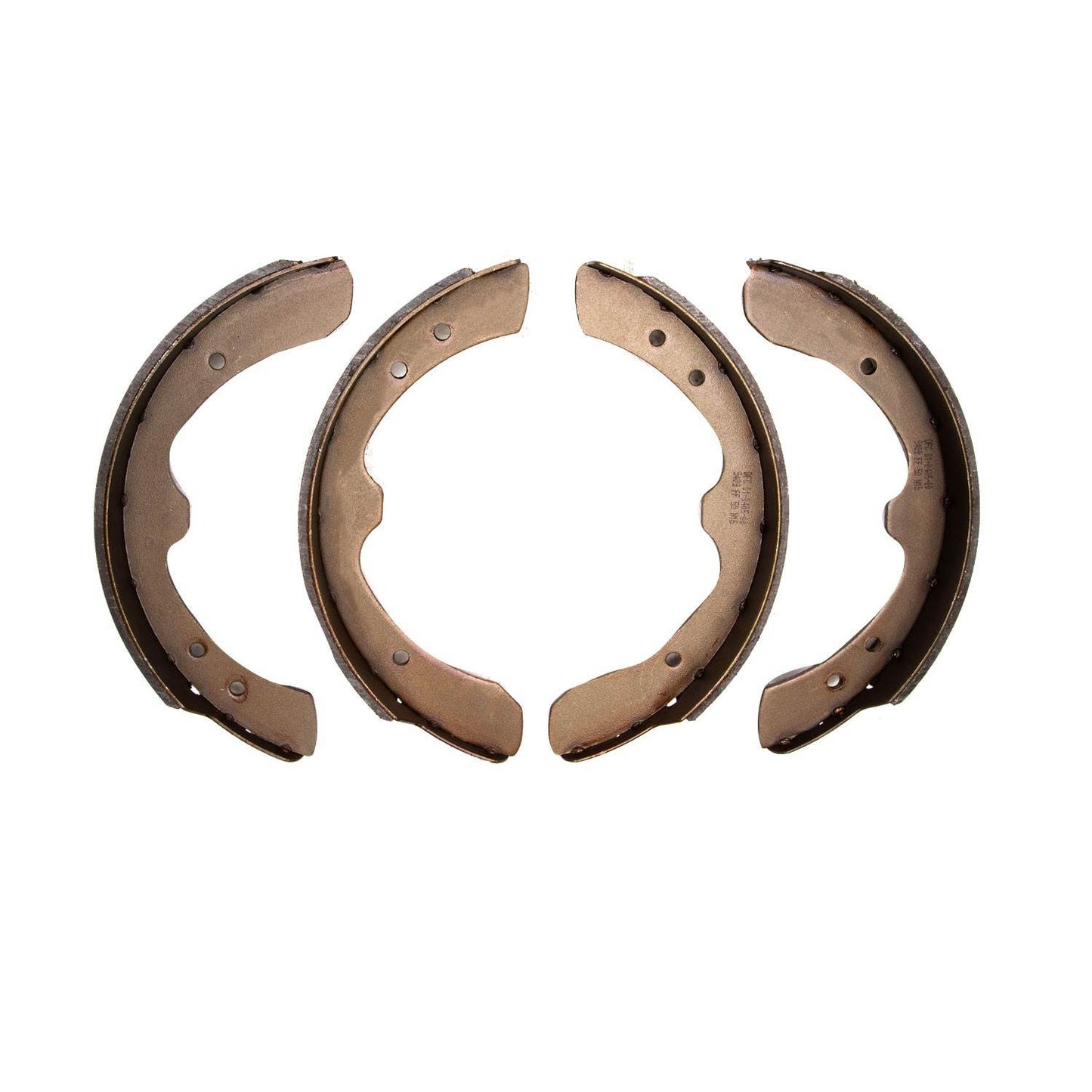 Front View of Front Drum Brake Shoe DYNAMIC 1901-0405-00