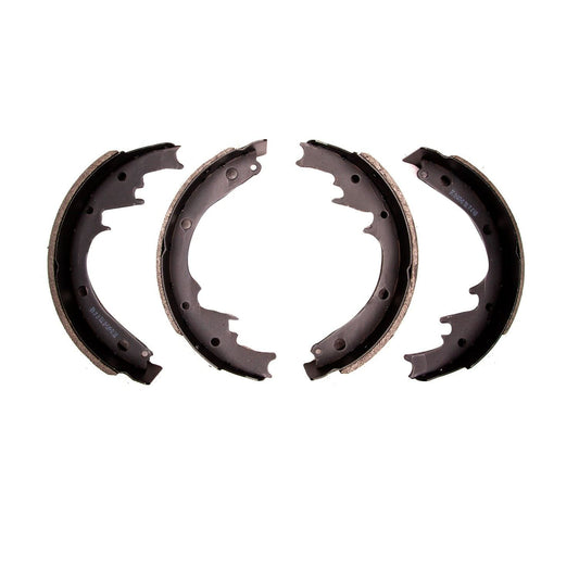 Front View of Rear Drum Brake Shoe Set DYNAMIC 1901-0473-00