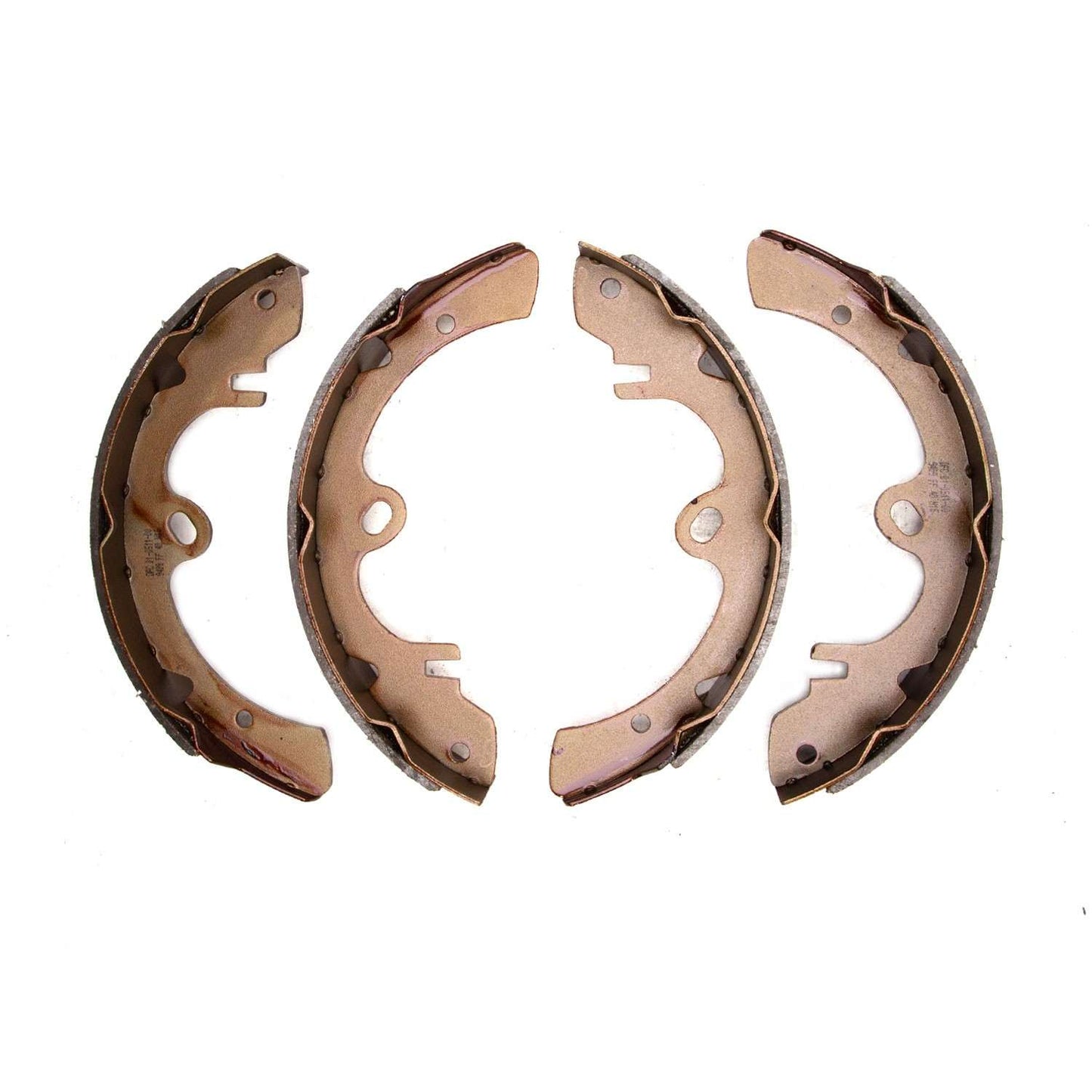 Front View of Rear Drum Brake Shoe DYNAMIC 1901-0511-00