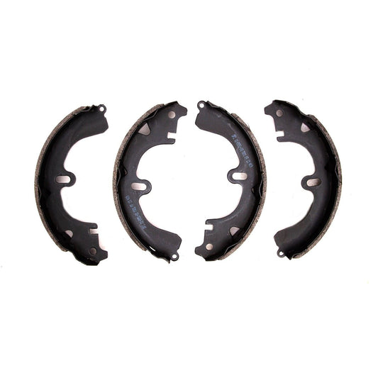 Front View of Rear Drum Brake Shoe DYNAMIC 1901-0551-00