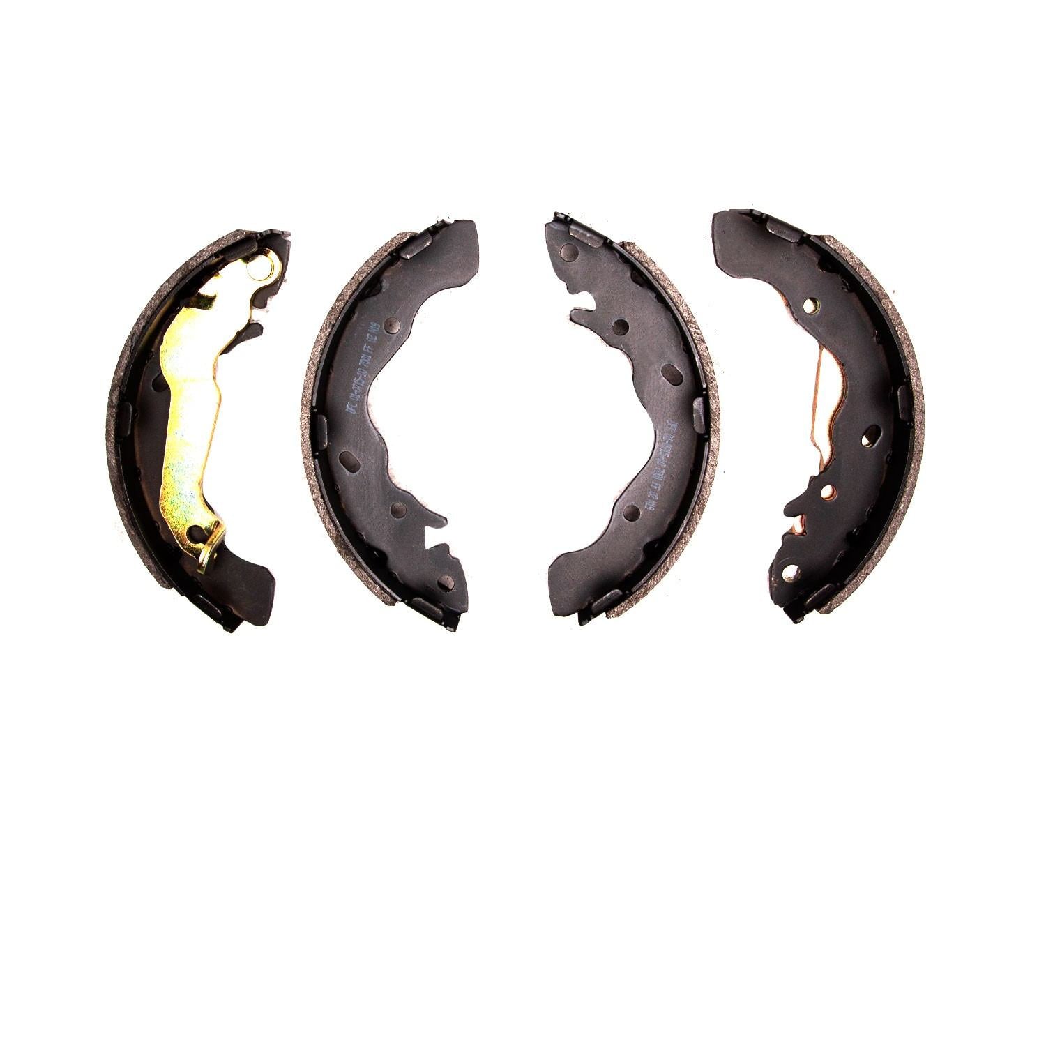 Front View of Rear Drum Brake Shoe DYNAMIC 1901-0715-10