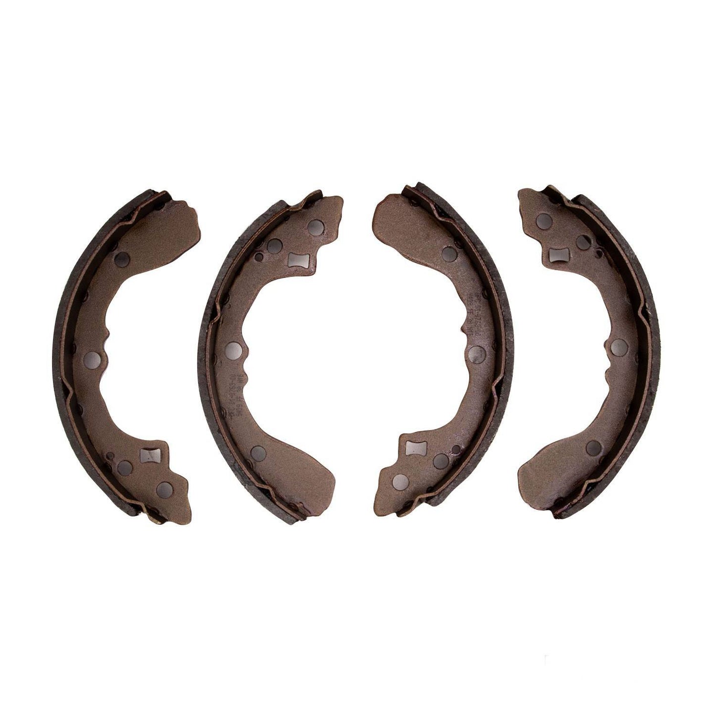 Front View of Rear Drum Brake Shoe DYNAMIC 1901-0763-00