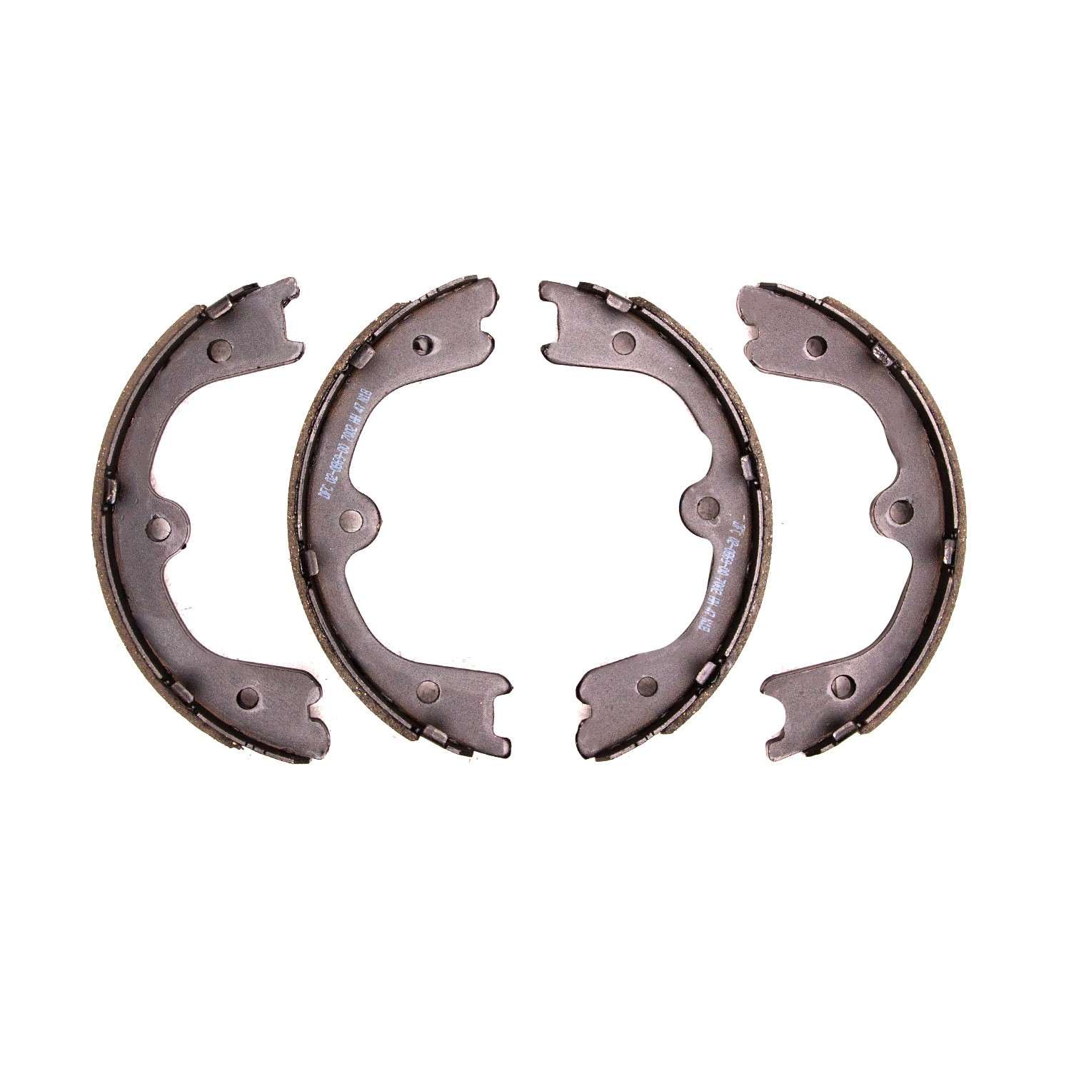 Front View of Rear Parking Brake Shoe DYNAMIC 1902-0869-00