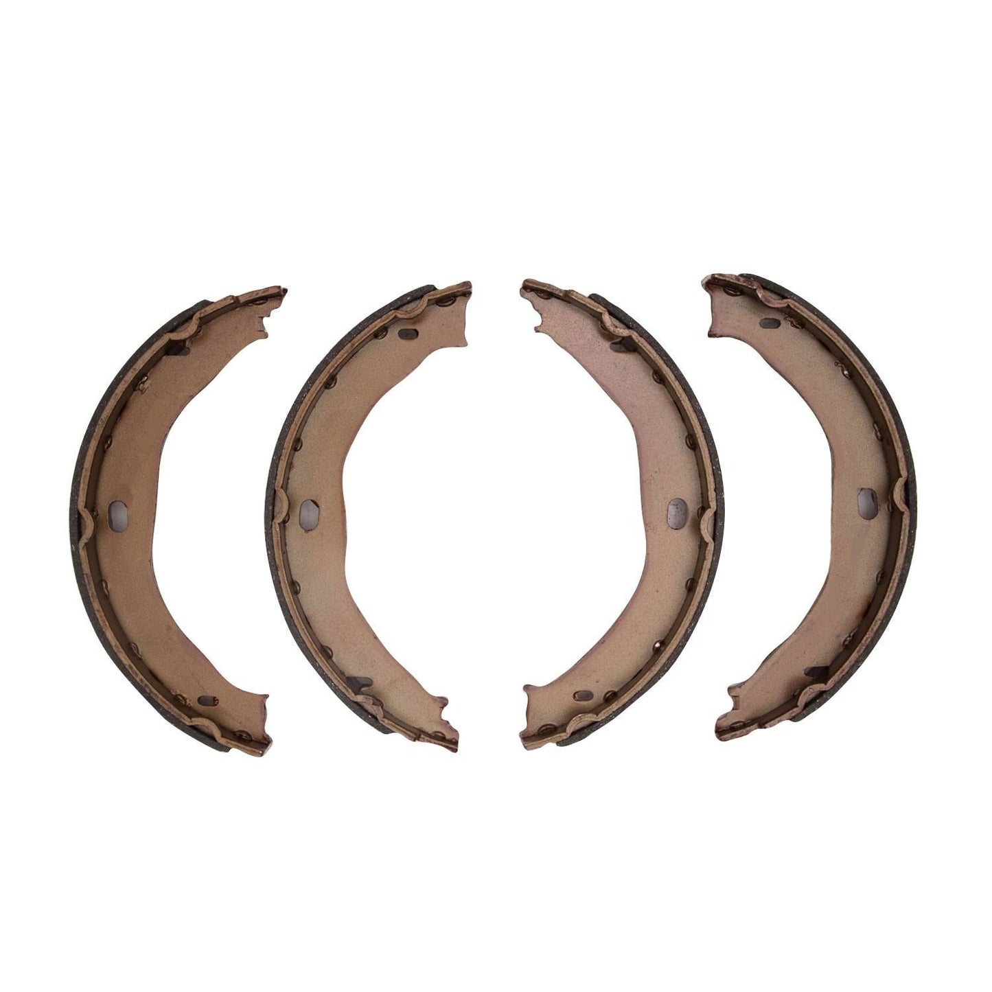 Front View of Rear Parking Brake Shoe DYNAMIC 1902-0887-00