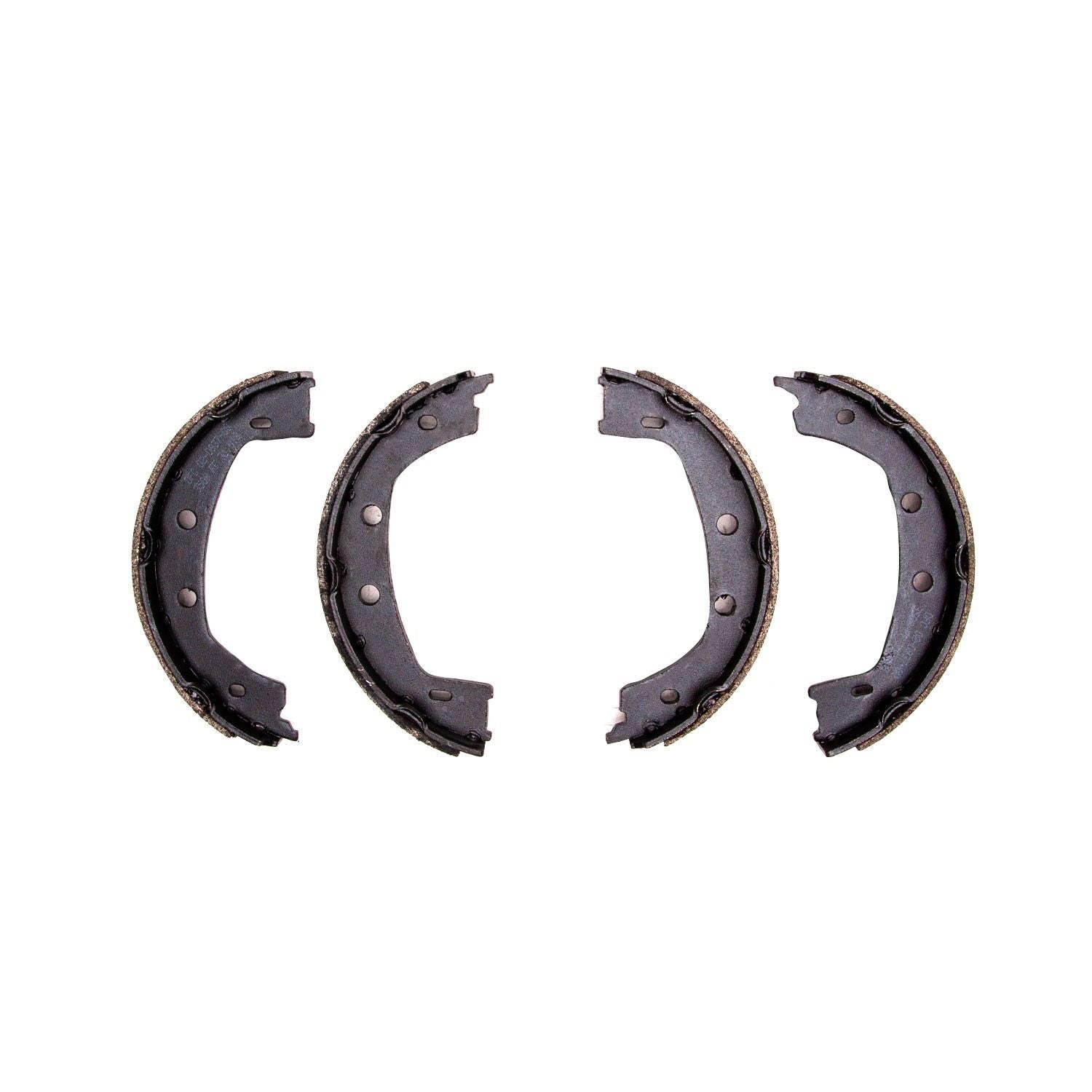 Front View of Rear Parking Brake Shoe DYNAMIC 1902-0937-00