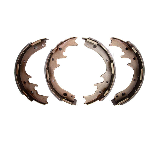 Front View of Rear Drum Brake Shoe Set DYNAMIC 1903-0581-00