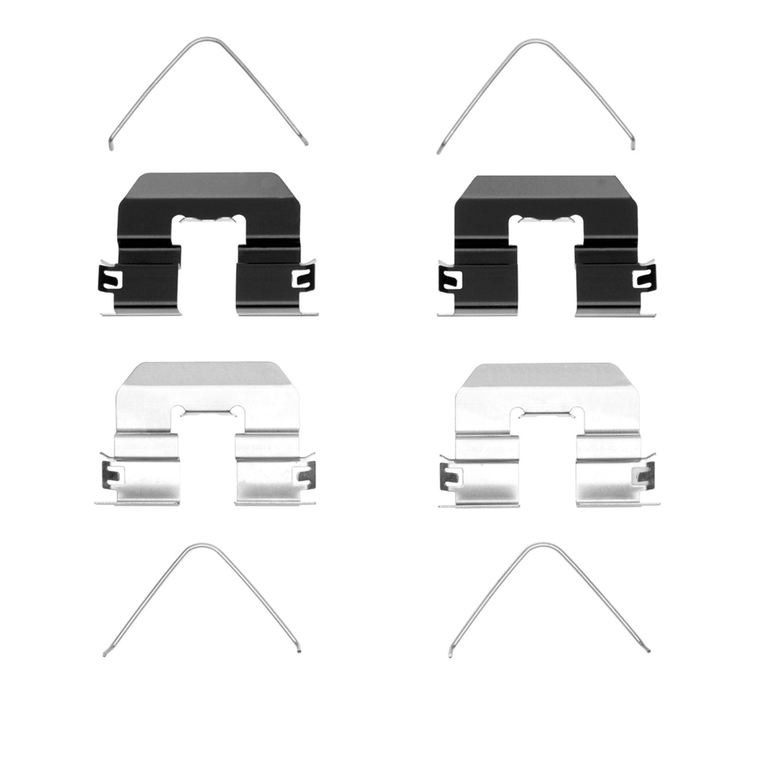 Side View of Rear Disc Brake Hardware Kit DYNAMIC 340-21015