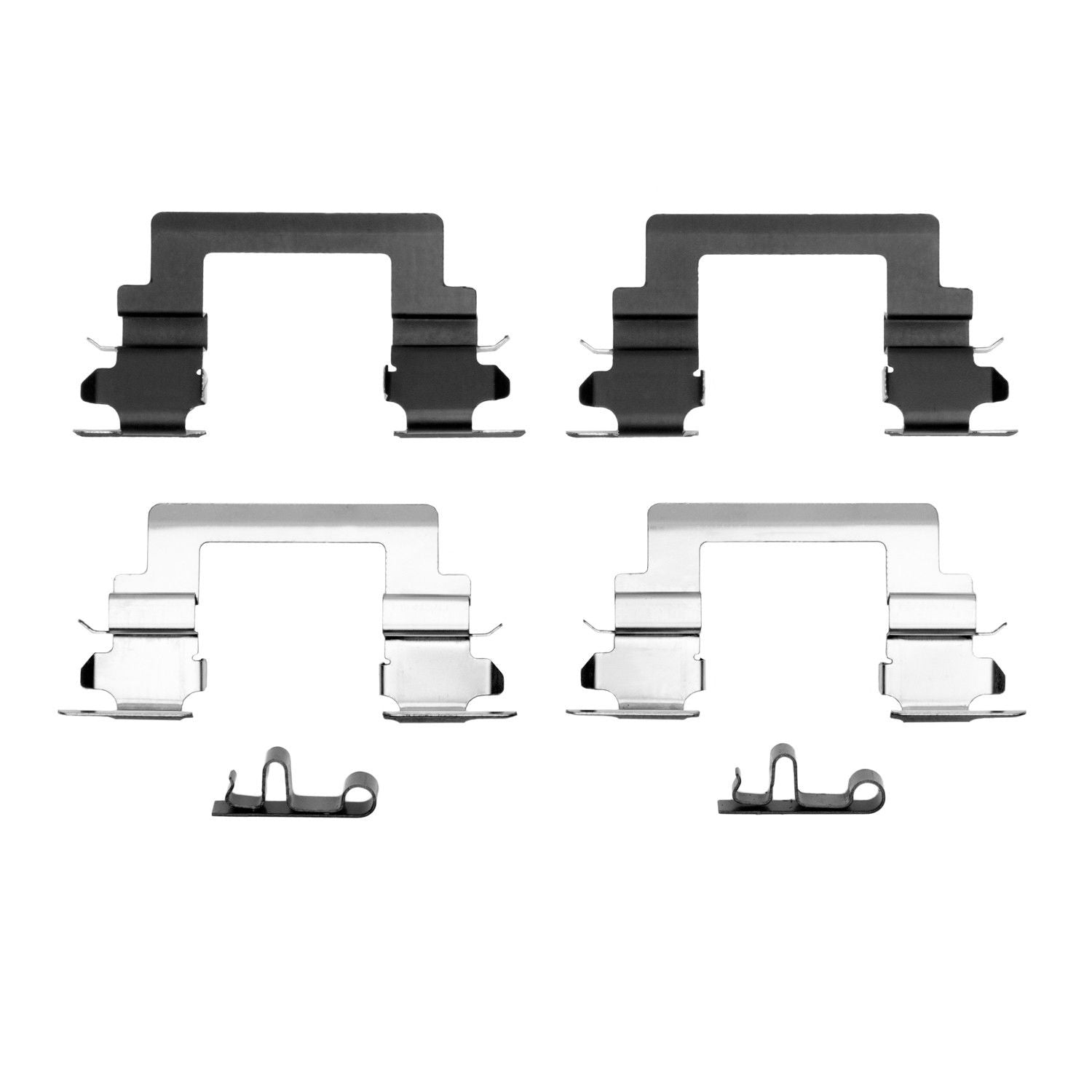 Side View of Front Disc Brake Hardware Kit DYNAMIC 340-40008