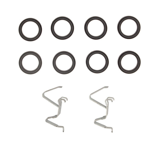 Side View of Front Disc Brake Hardware Kit DYNAMIC 340-45002