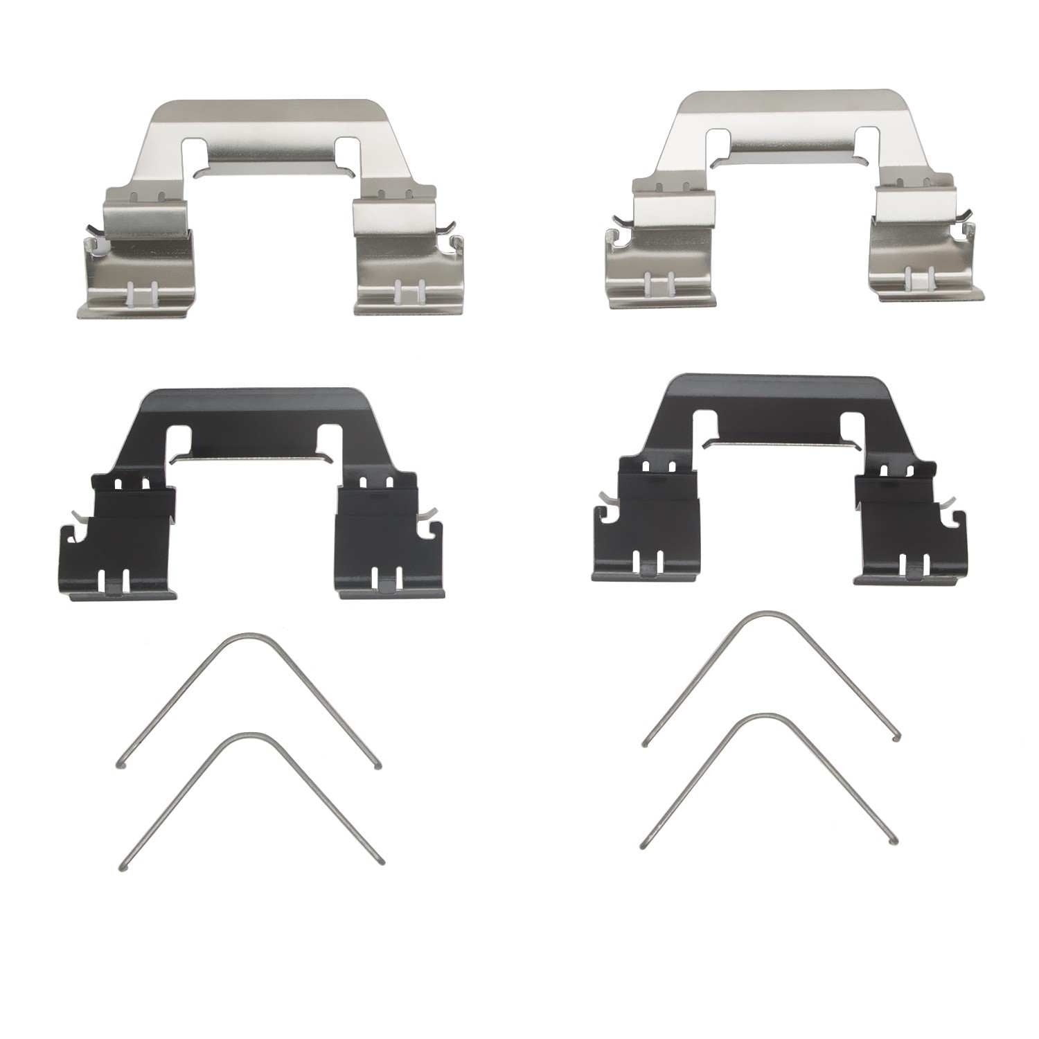 Side View of Rear Disc Brake Hardware Kit DYNAMIC 340-47077