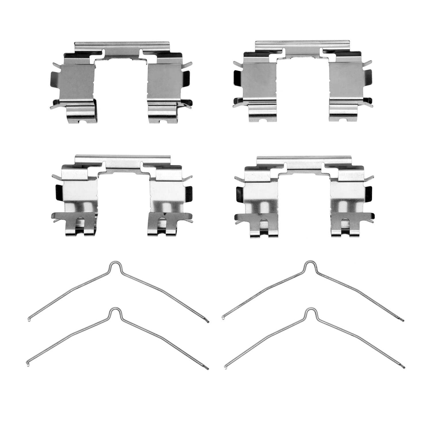 Side View of Front Disc Brake Hardware Kit DYNAMIC 340-59033