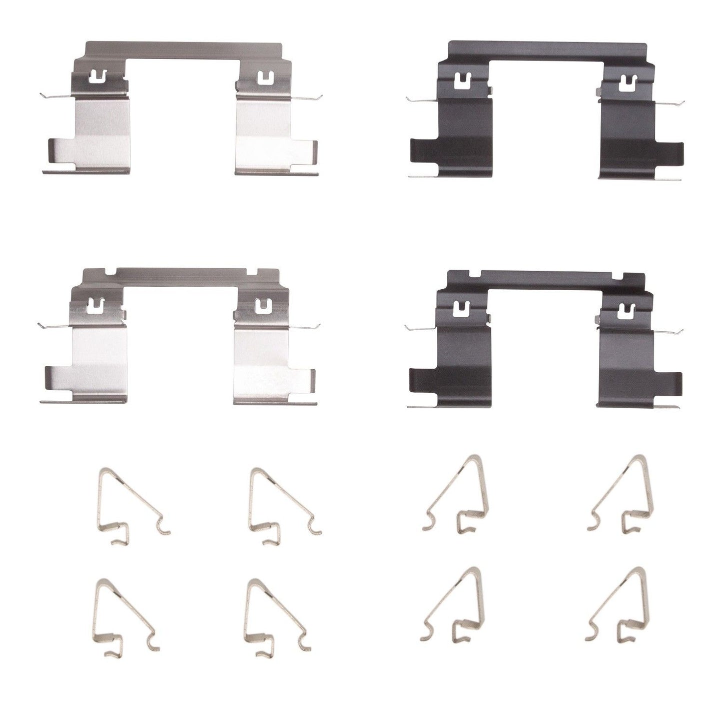 Side View of Front Disc Brake Hardware Kit DYNAMIC 340-59058