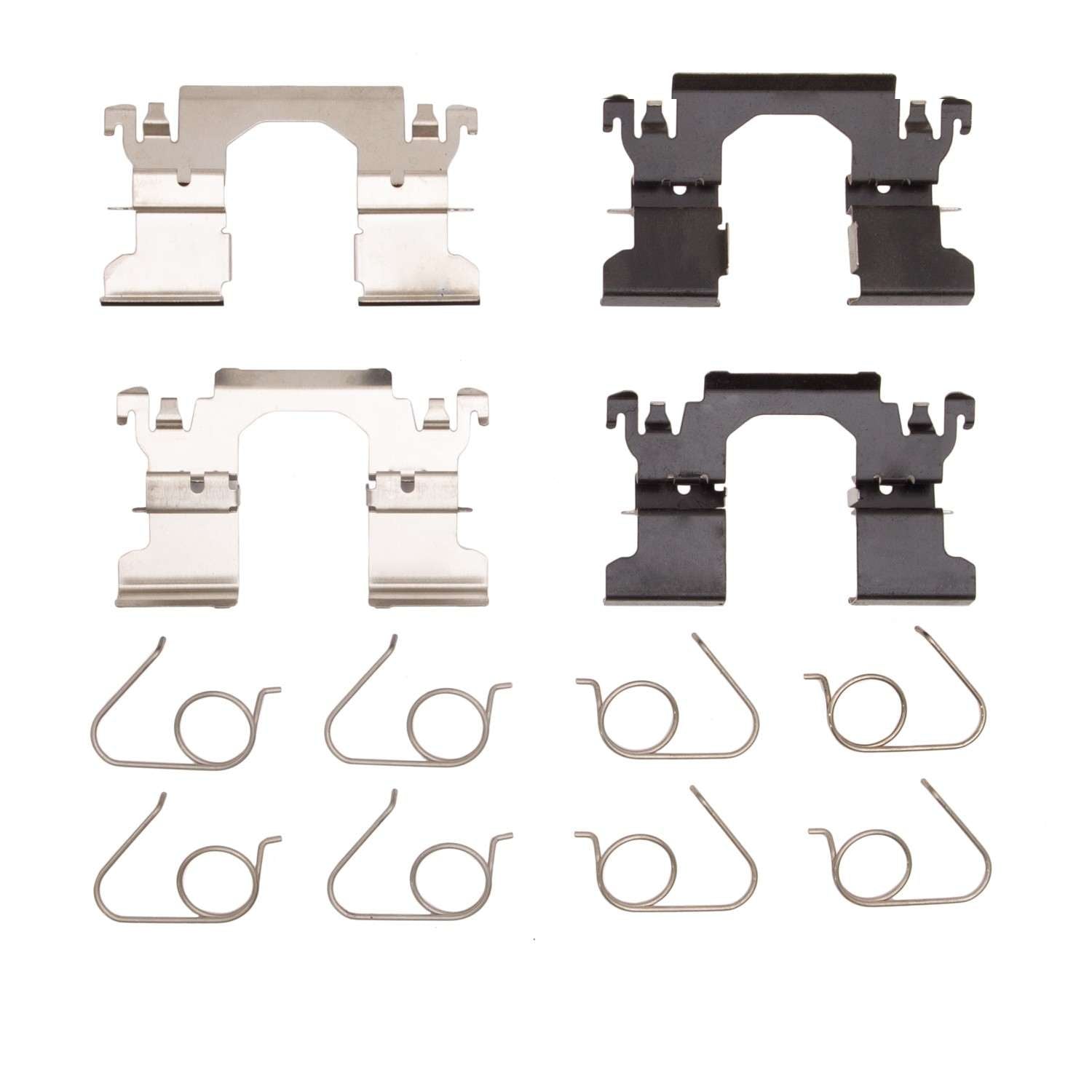 Side View of Rear Disc Brake Hardware Kit DYNAMIC 340-67050