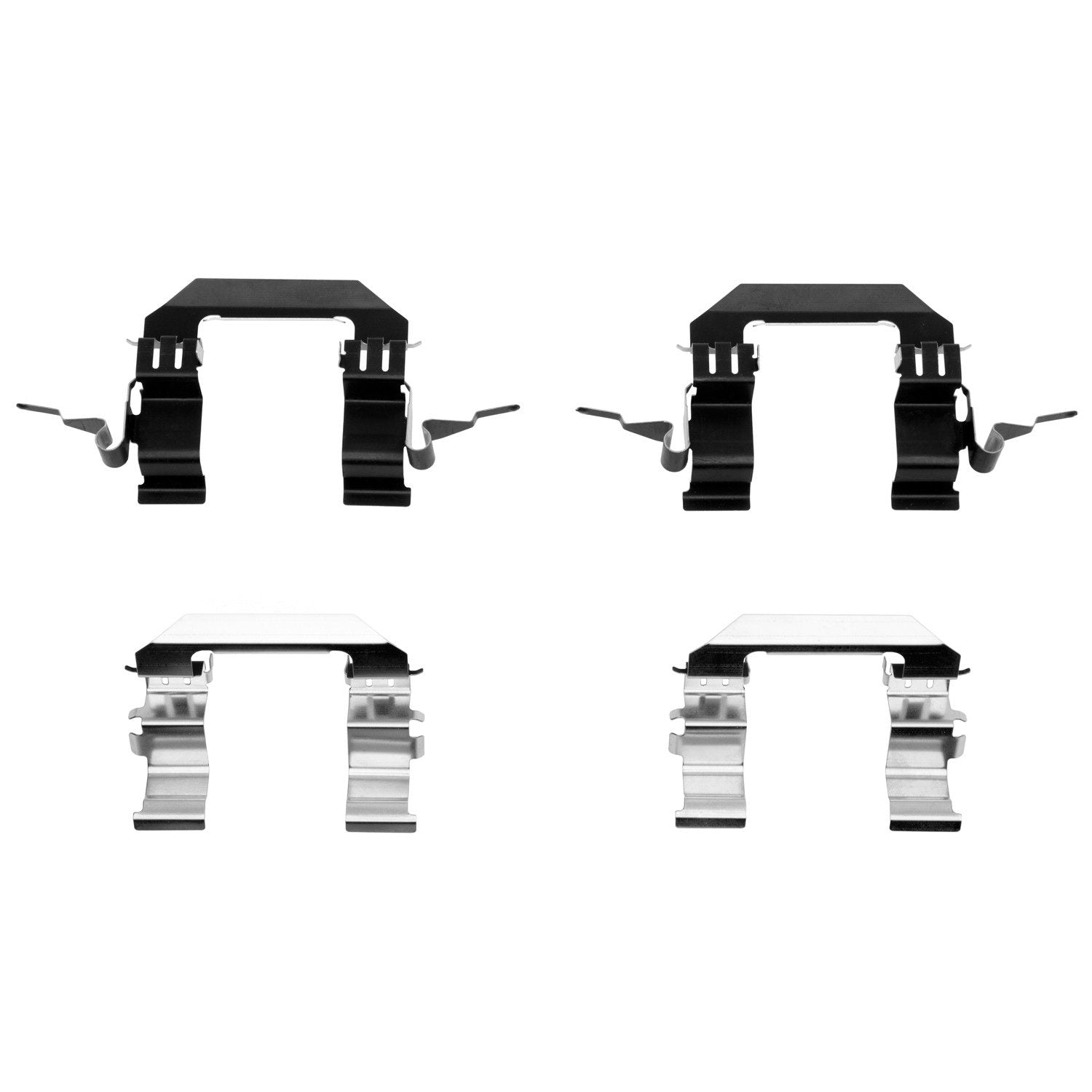 Side View of Front Disc Brake Hardware Kit DYNAMIC 340-68004