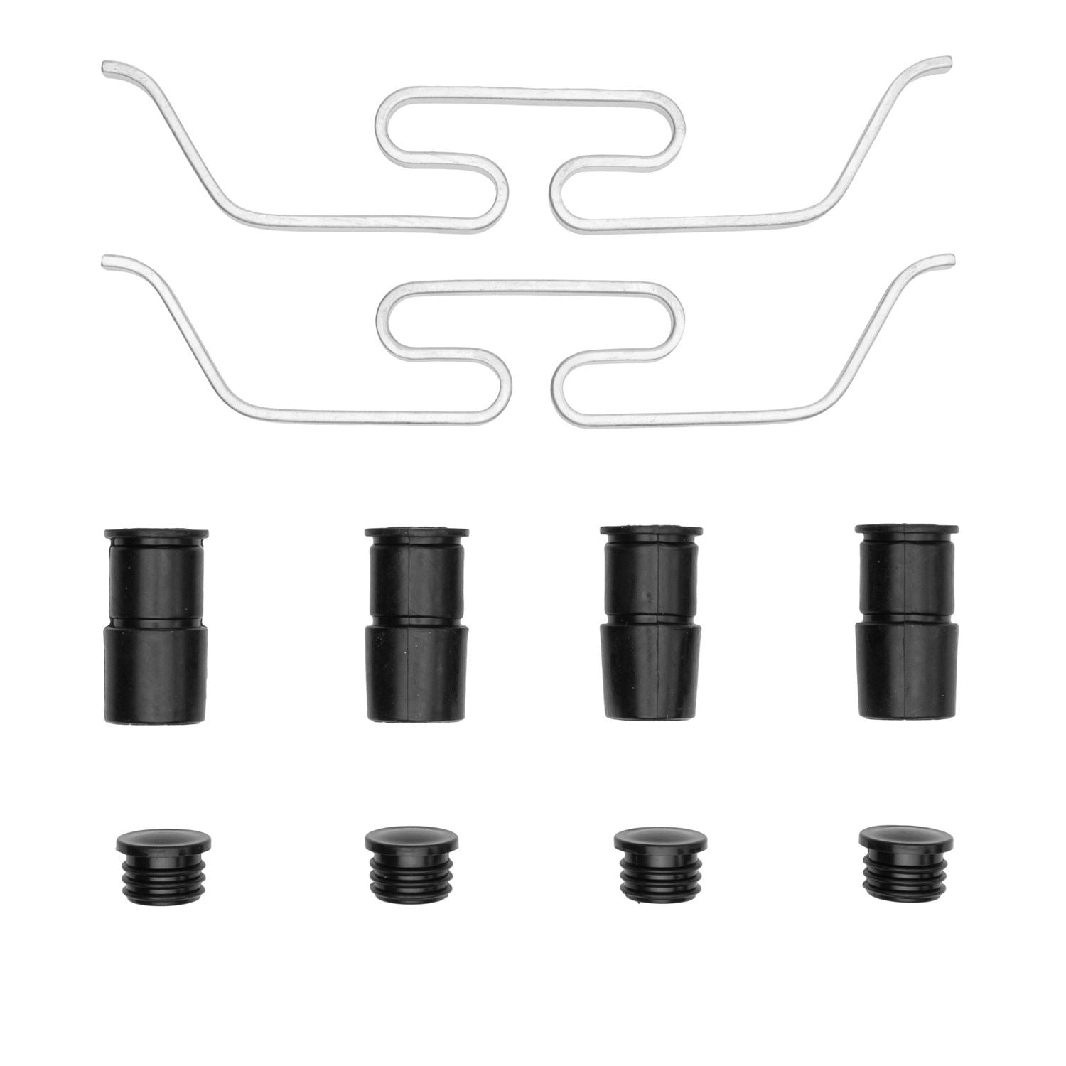 Side View of Front Disc Brake Hardware Kit DYNAMIC 340-73022