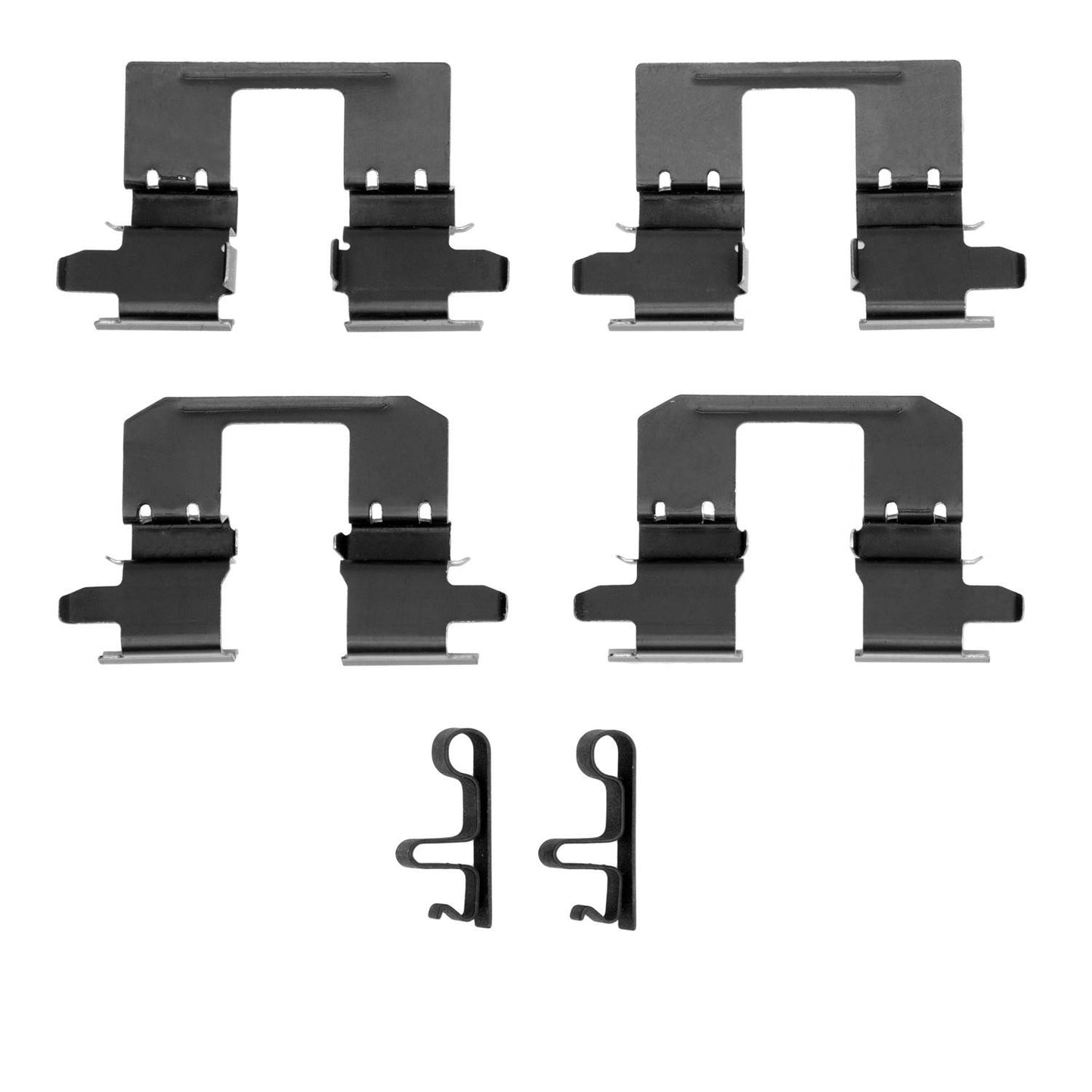 Side View of Rear Disc Brake Hardware Kit DYNAMIC 340-76069