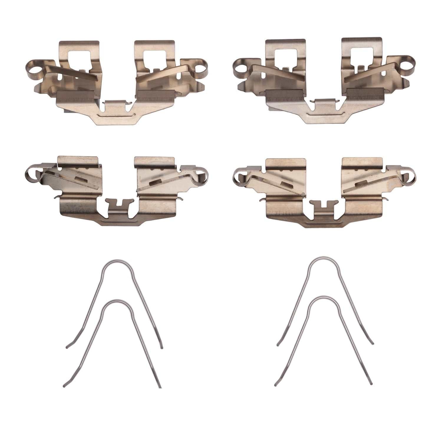 Side View of Rear Disc Brake Hardware Kit DYNAMIC 340-76075