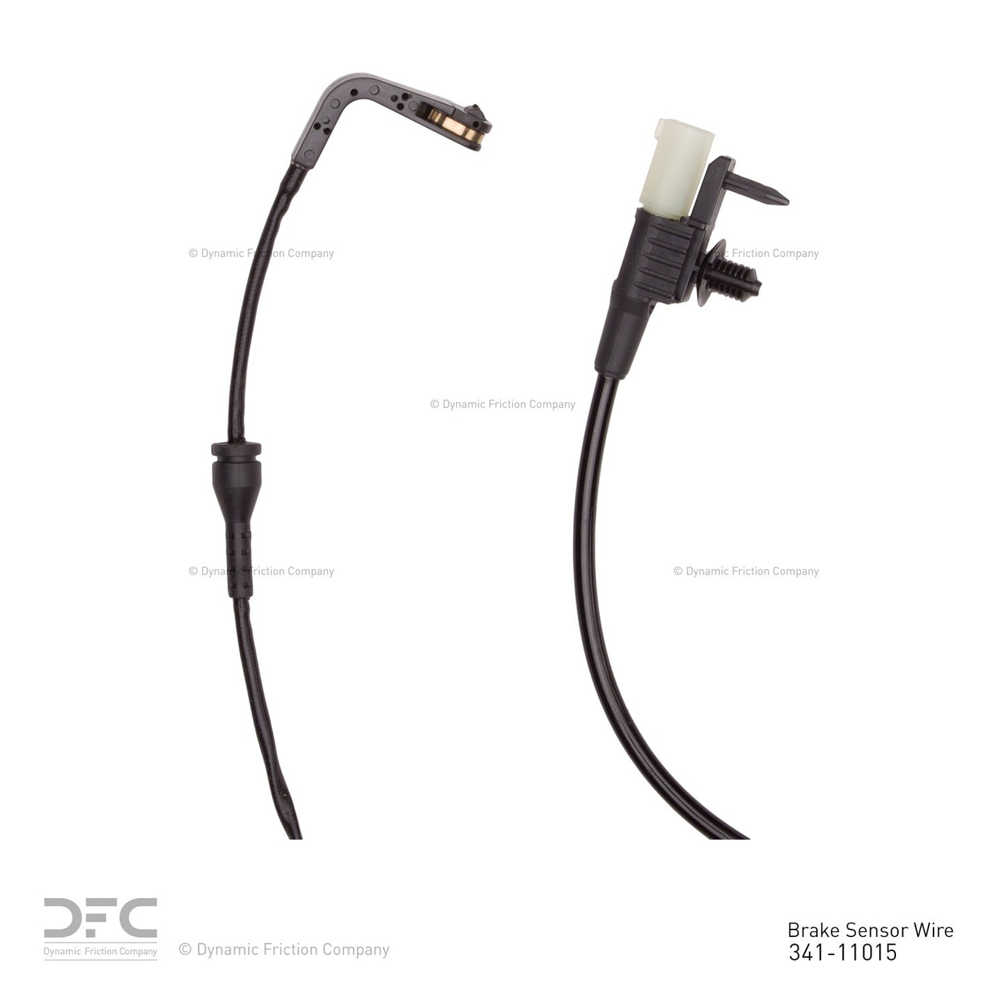 Connector View of Rear Disc Brake Pad Wear Sensor DYNAMIC 341-11015