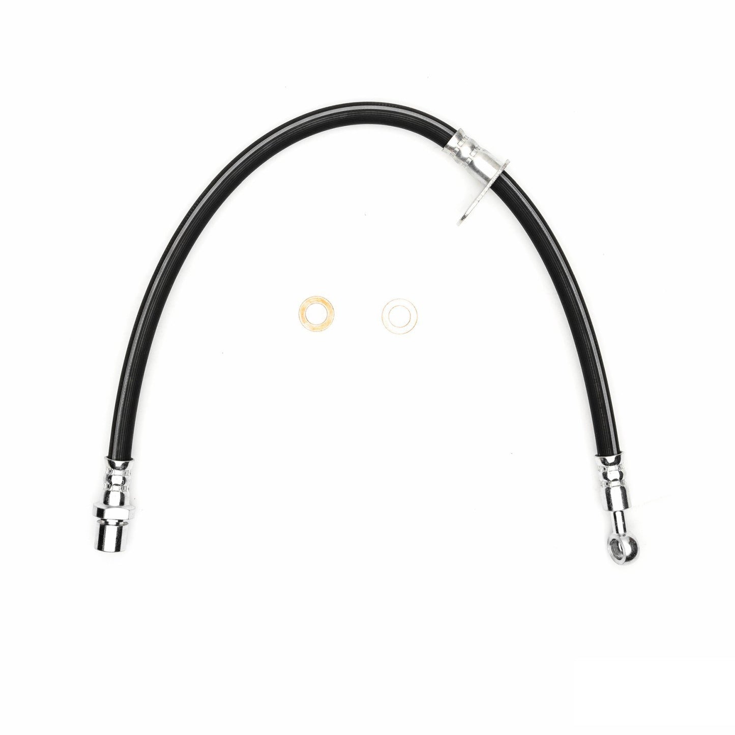 Front View of Front Right Brake Hydraulic Hose DYNAMIC 350-13025