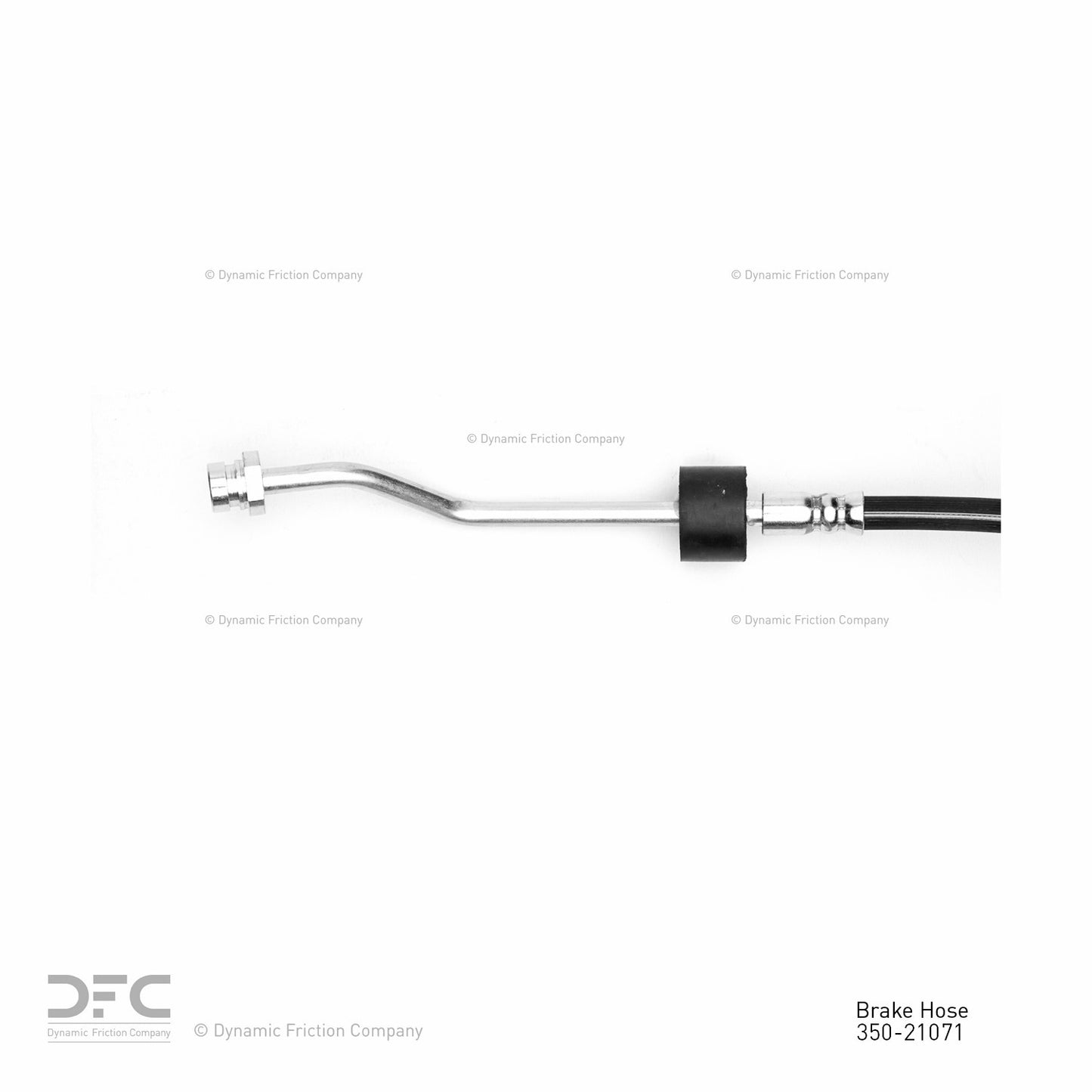 Connector View of Rear Upper Right Brake Hydraulic Hose DYNAMIC 350-21071