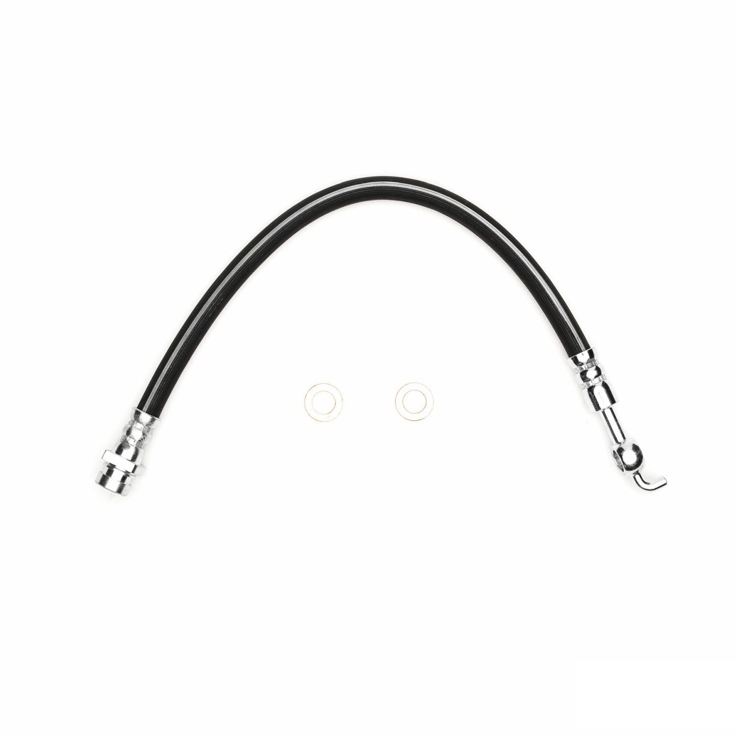 Front View of Rear Brake Hydraulic Hose DYNAMIC 350-21079