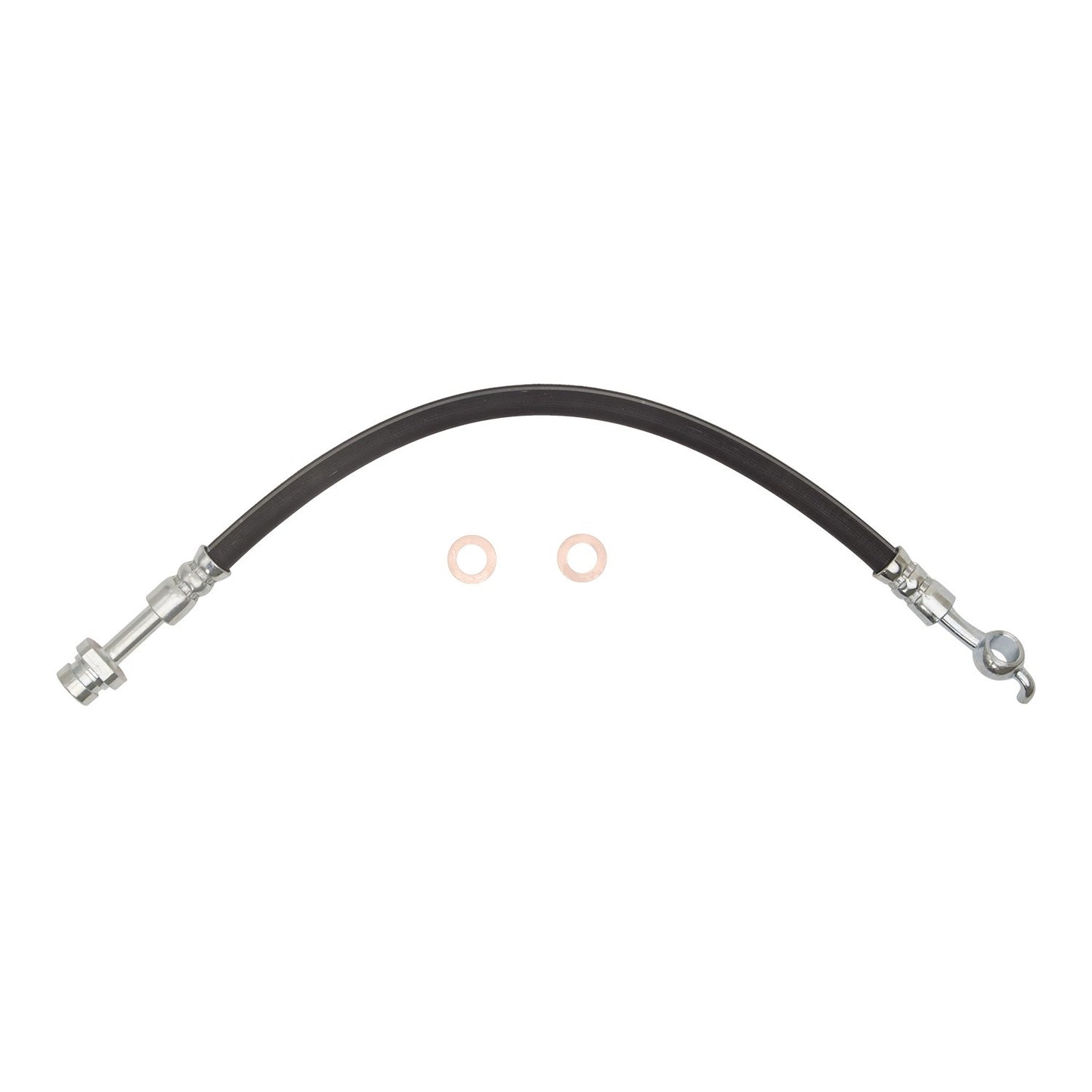 Front View of Rear Left Brake Hydraulic Hose DYNAMIC 350-21086