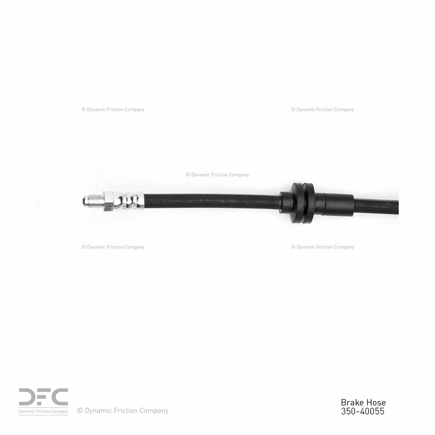 Connector View of Rear Brake Hydraulic Hose DYNAMIC 350-40055