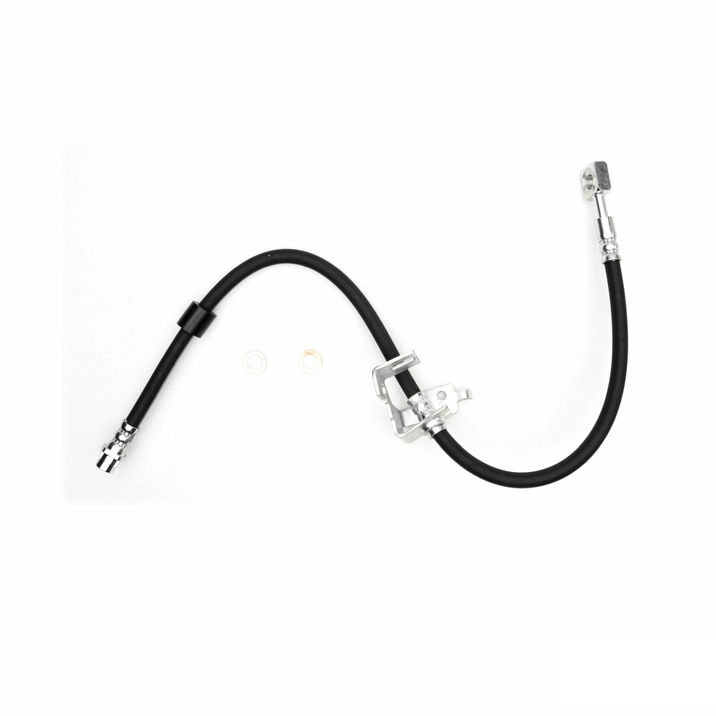 Front View of Rear Left Brake Hydraulic Hose DYNAMIC 350-47195