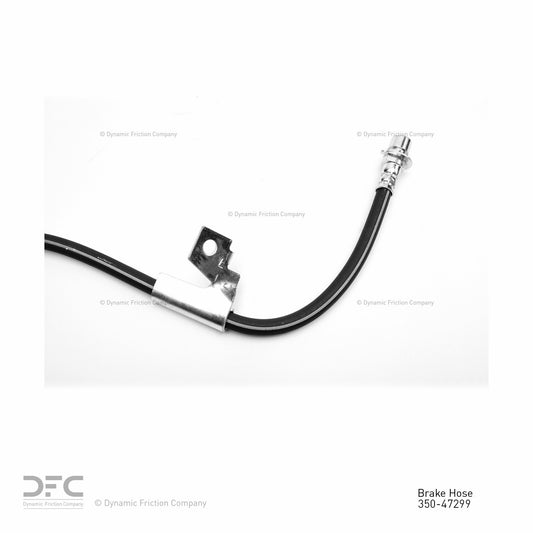 Connector View of Front Left Brake Hydraulic Hose DYNAMIC 350-47299