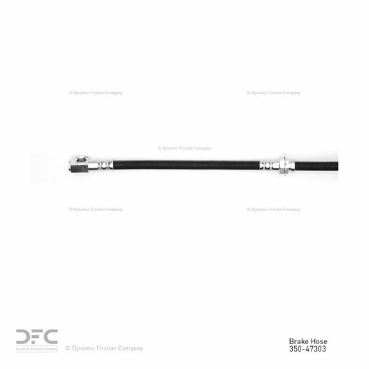 Connector View of Front Left Brake Hydraulic Hose DYNAMIC 350-47303