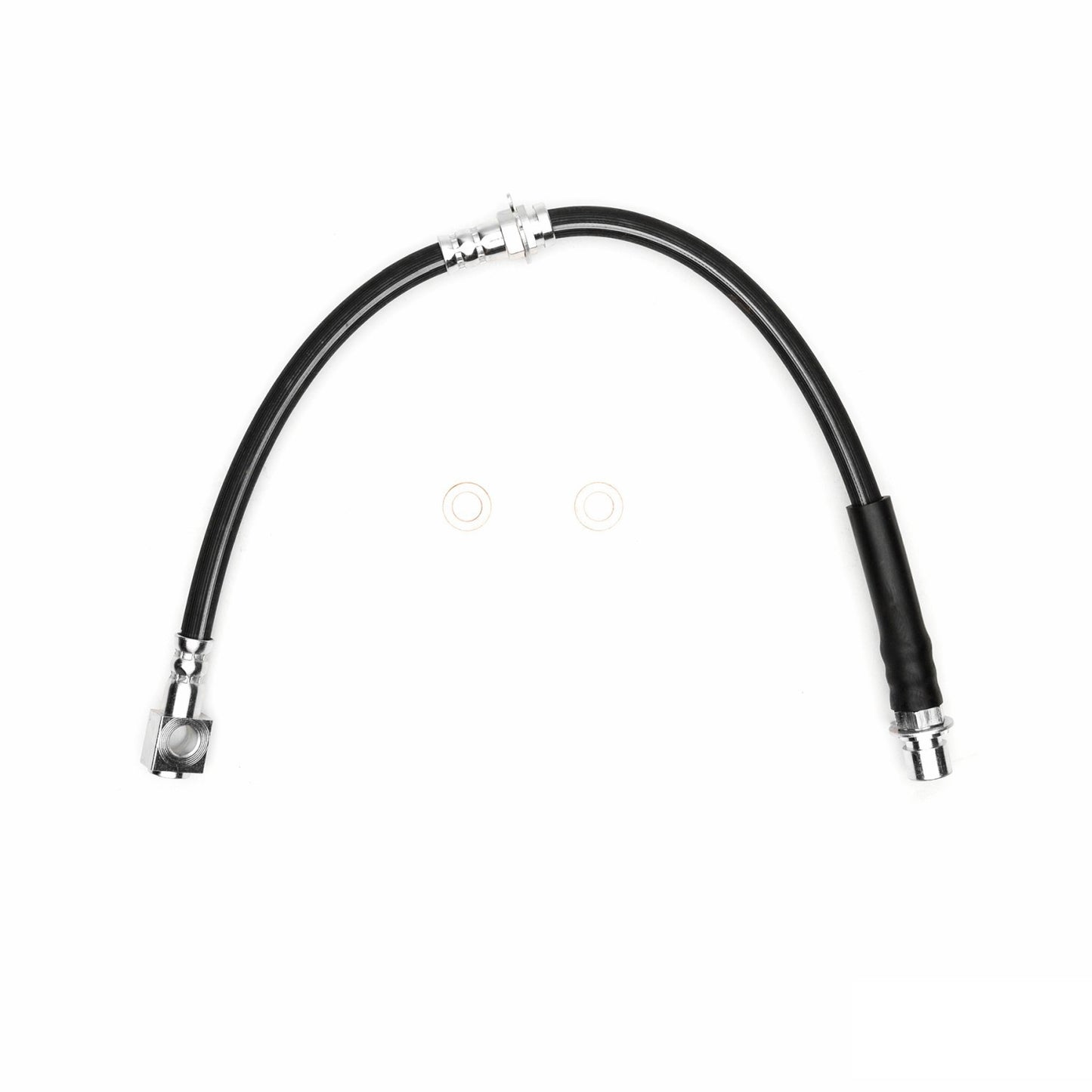 Front View of Front Left Brake Hydraulic Hose DYNAMIC 350-47303